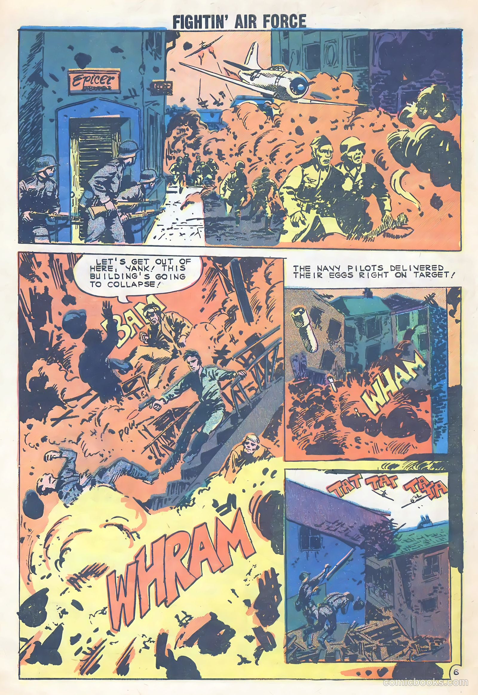 Fightin' Air Force #23 — page 32 of 36