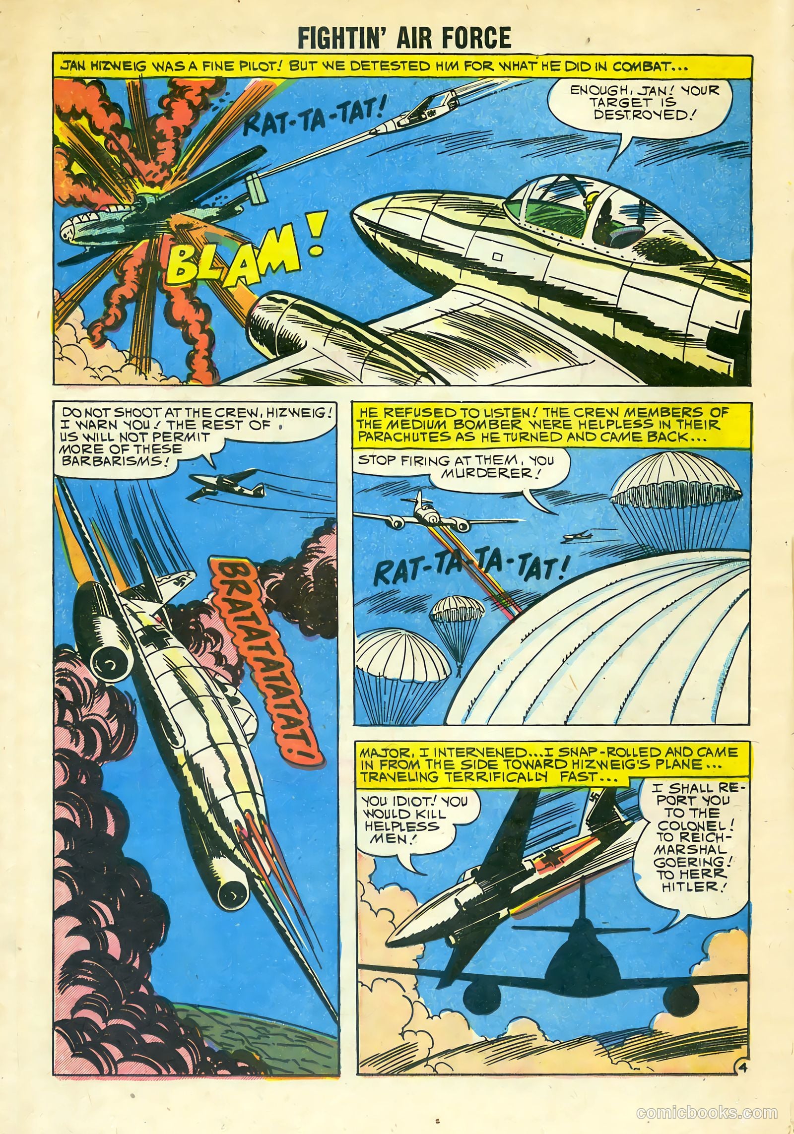 Fightin' Air Force #24 — page 16 of 37
