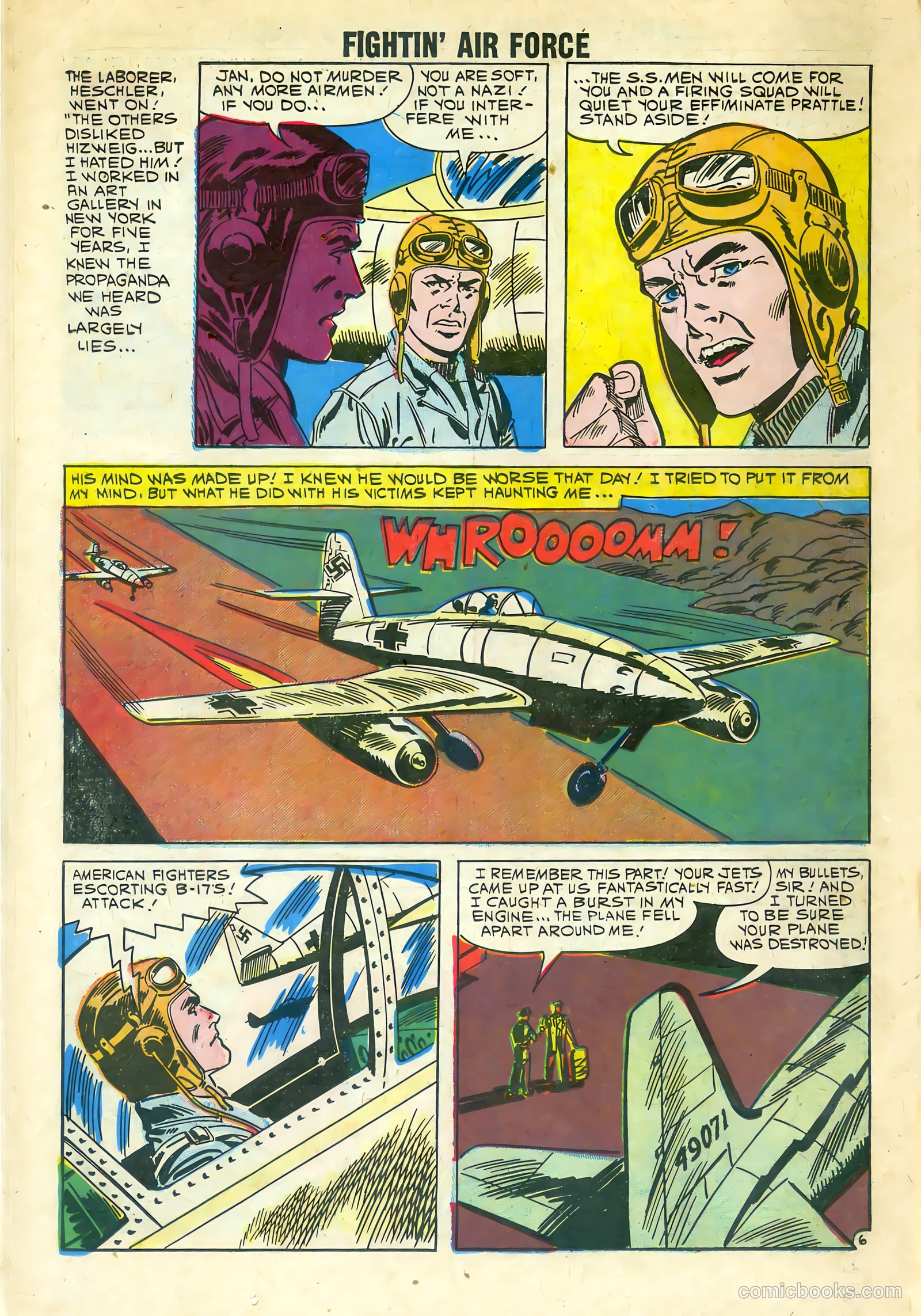 Fightin' Air Force #24 — page 18 of 37