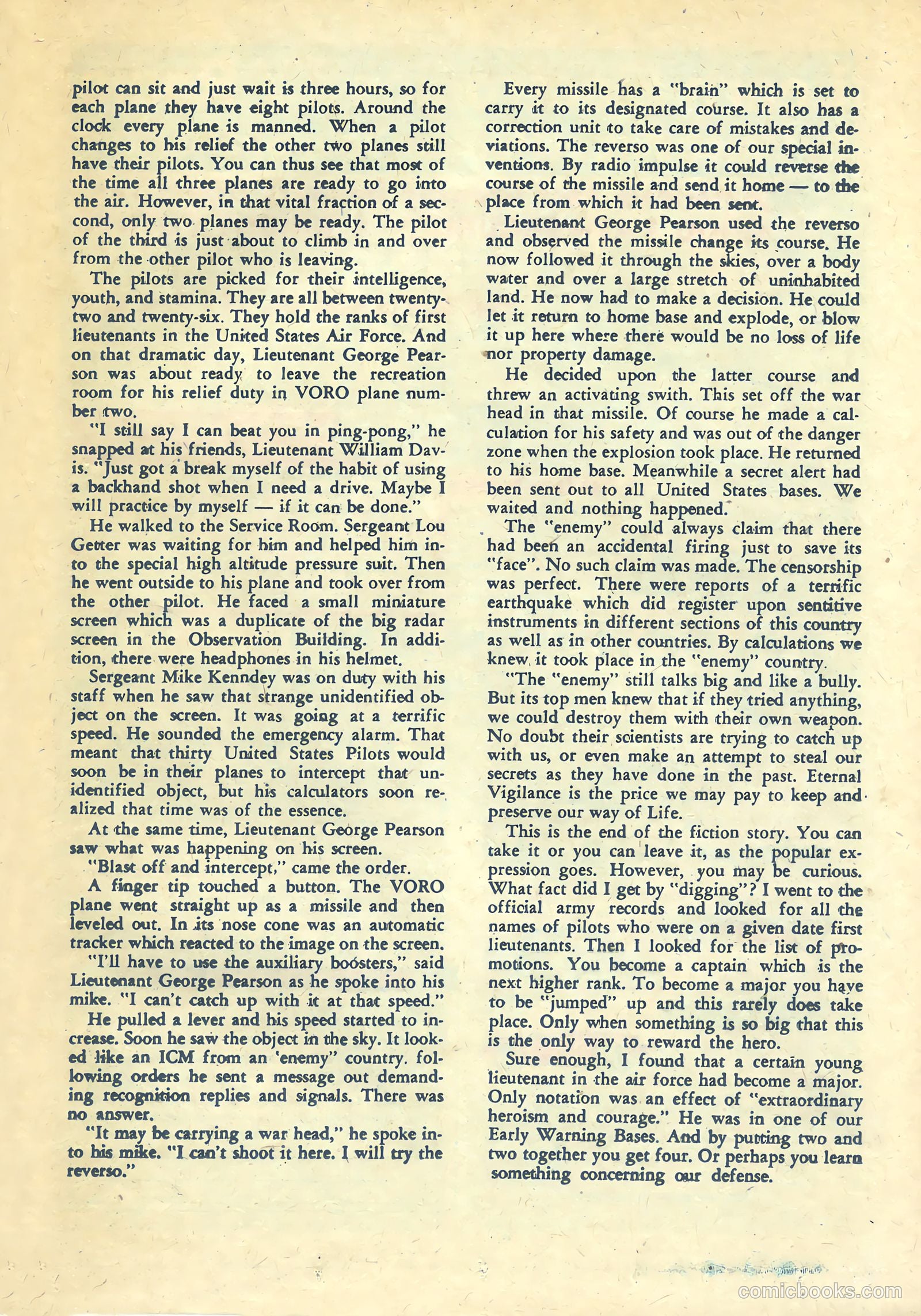 Fightin' Air Force #24 — page 21 of 37
