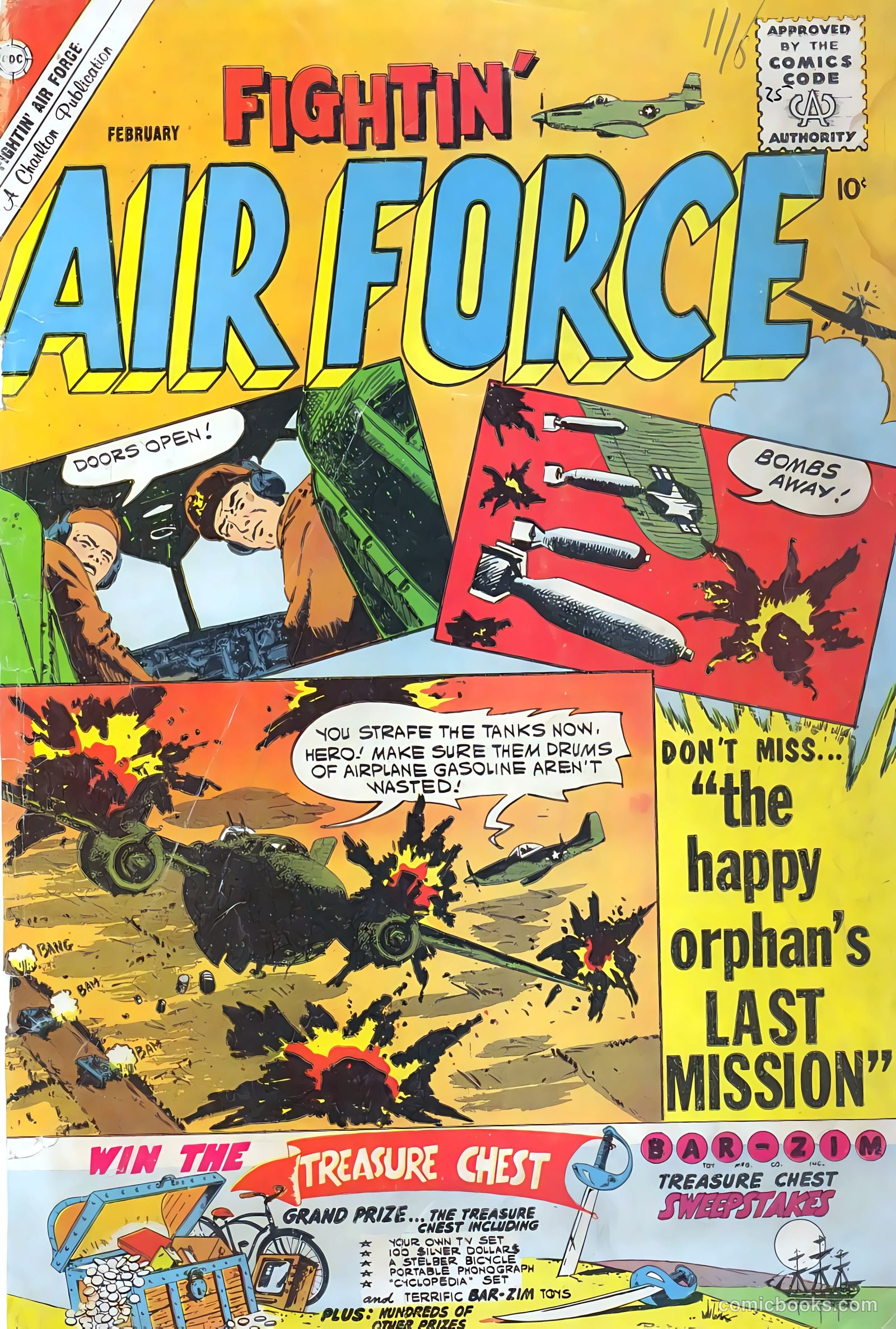 Fightin' Air Force #25 — page 1 of 36