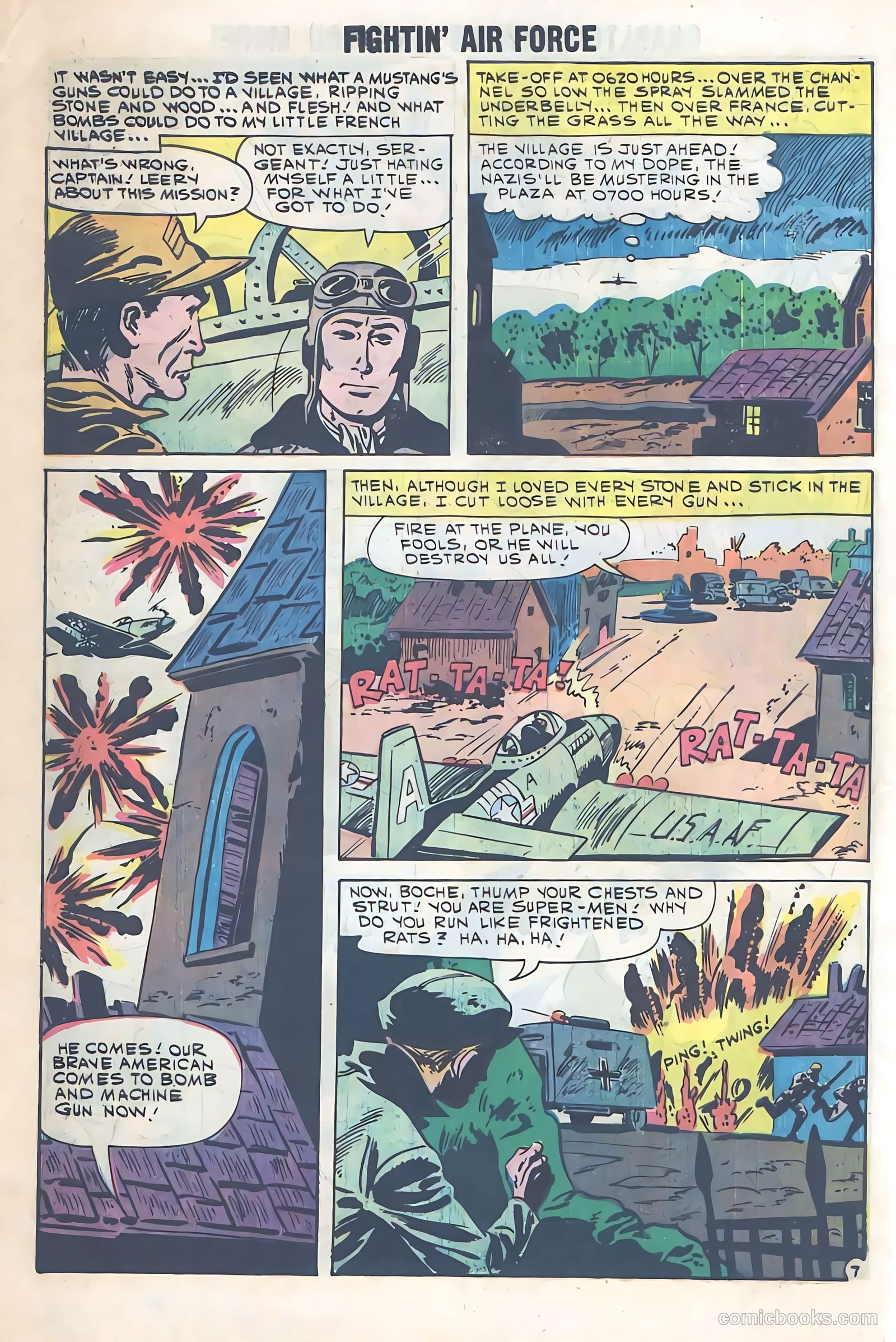 Fightin' Air Force #25 — page 10 of 36