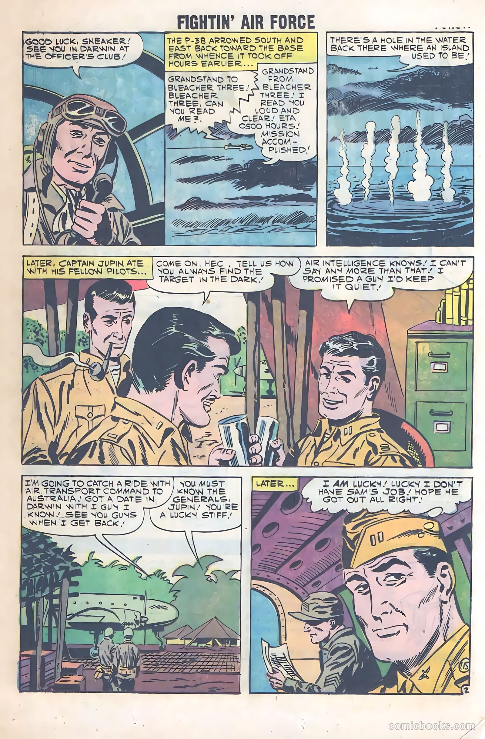 Fightin' Air Force #25 — page 16 of 36