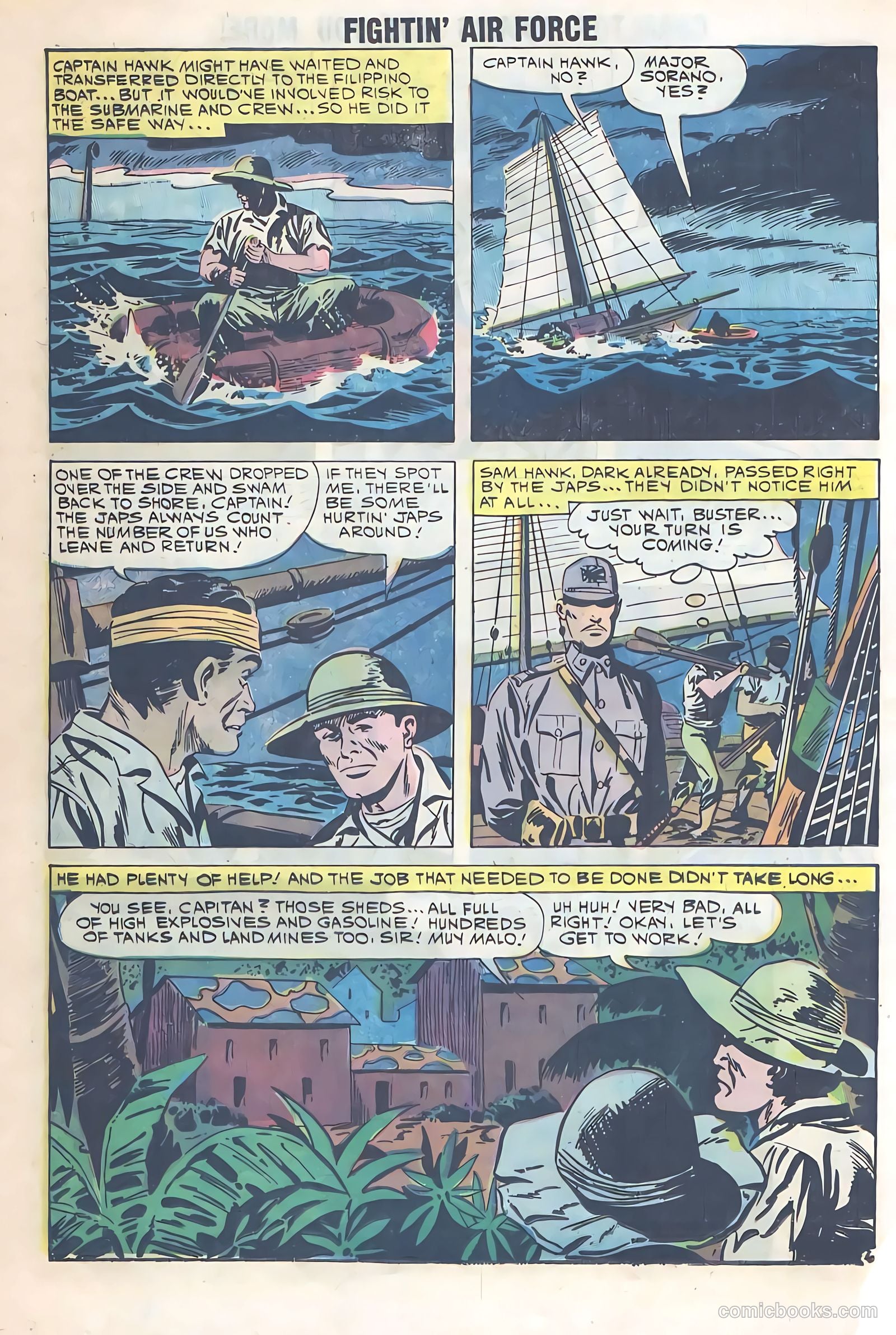 Fightin' Air Force #25 — page 20 of 36