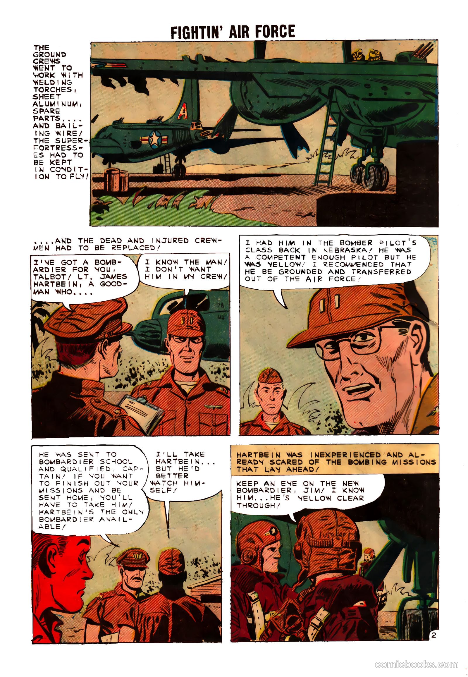 Fightin' Air Force #26 — page 12 of 35