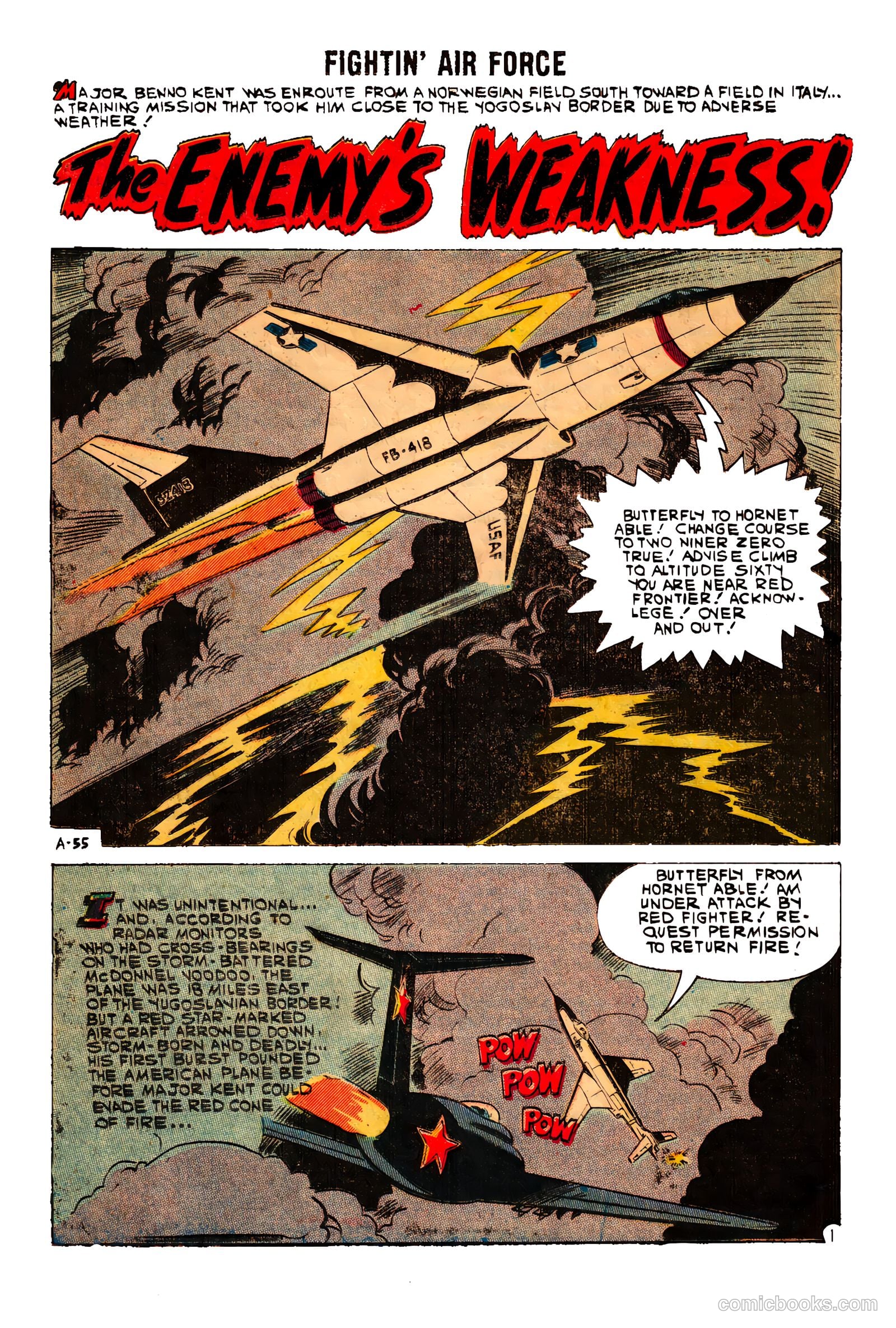 Fightin' Air Force #26 — page 26 of 35