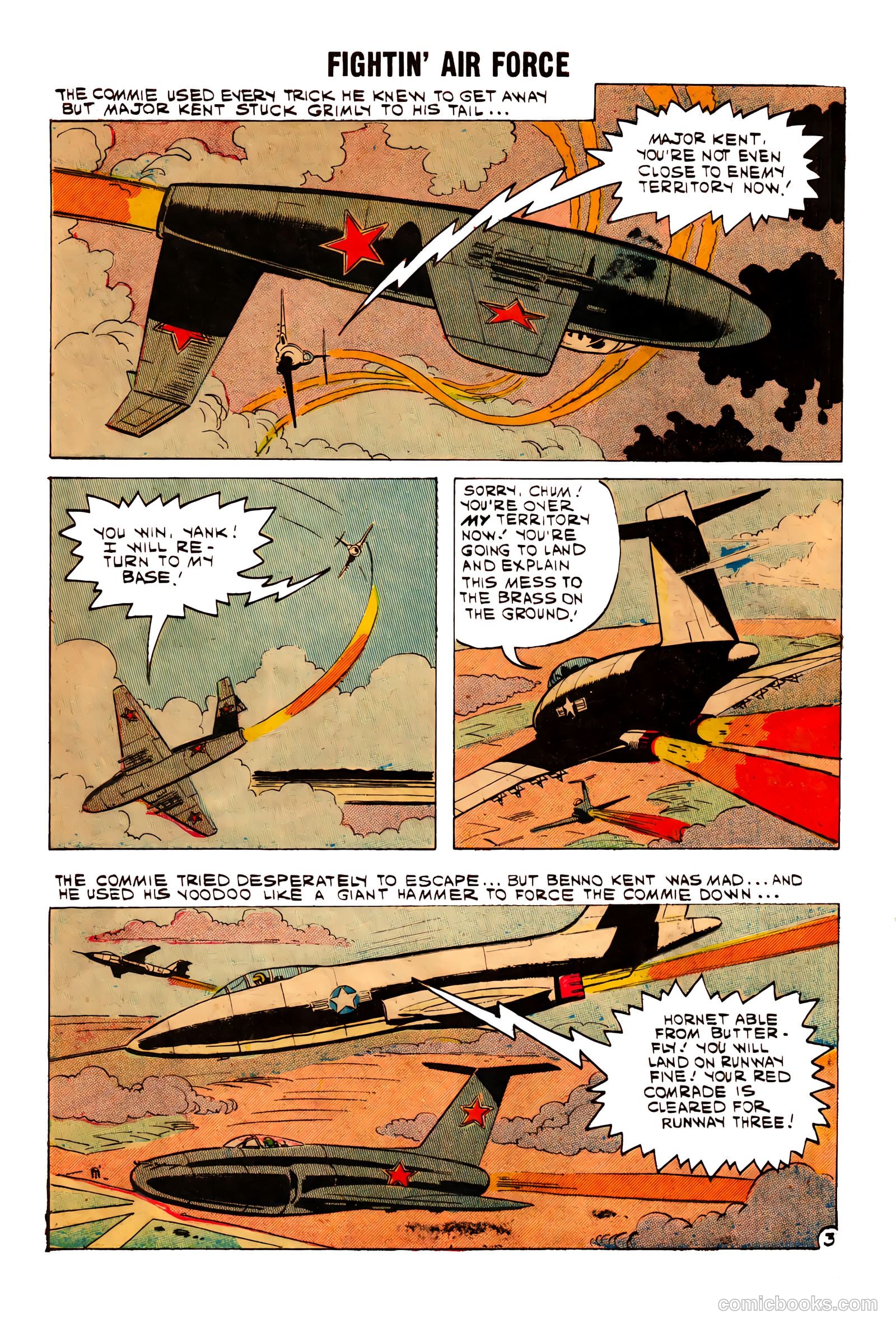 Fightin' Air Force #26 — page 28 of 35