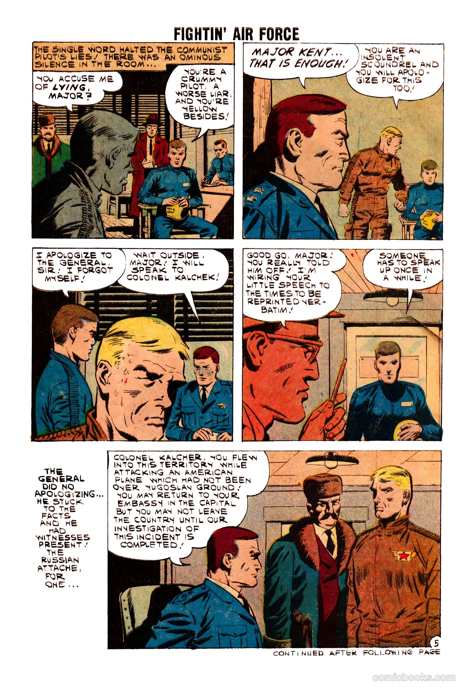 Fightin' Air Force #26 — page 30 of 35