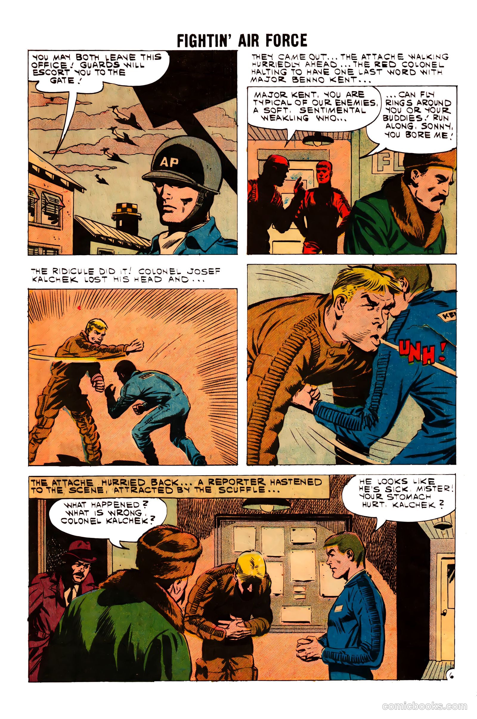 Fightin' Air Force #26 — page 32 of 35