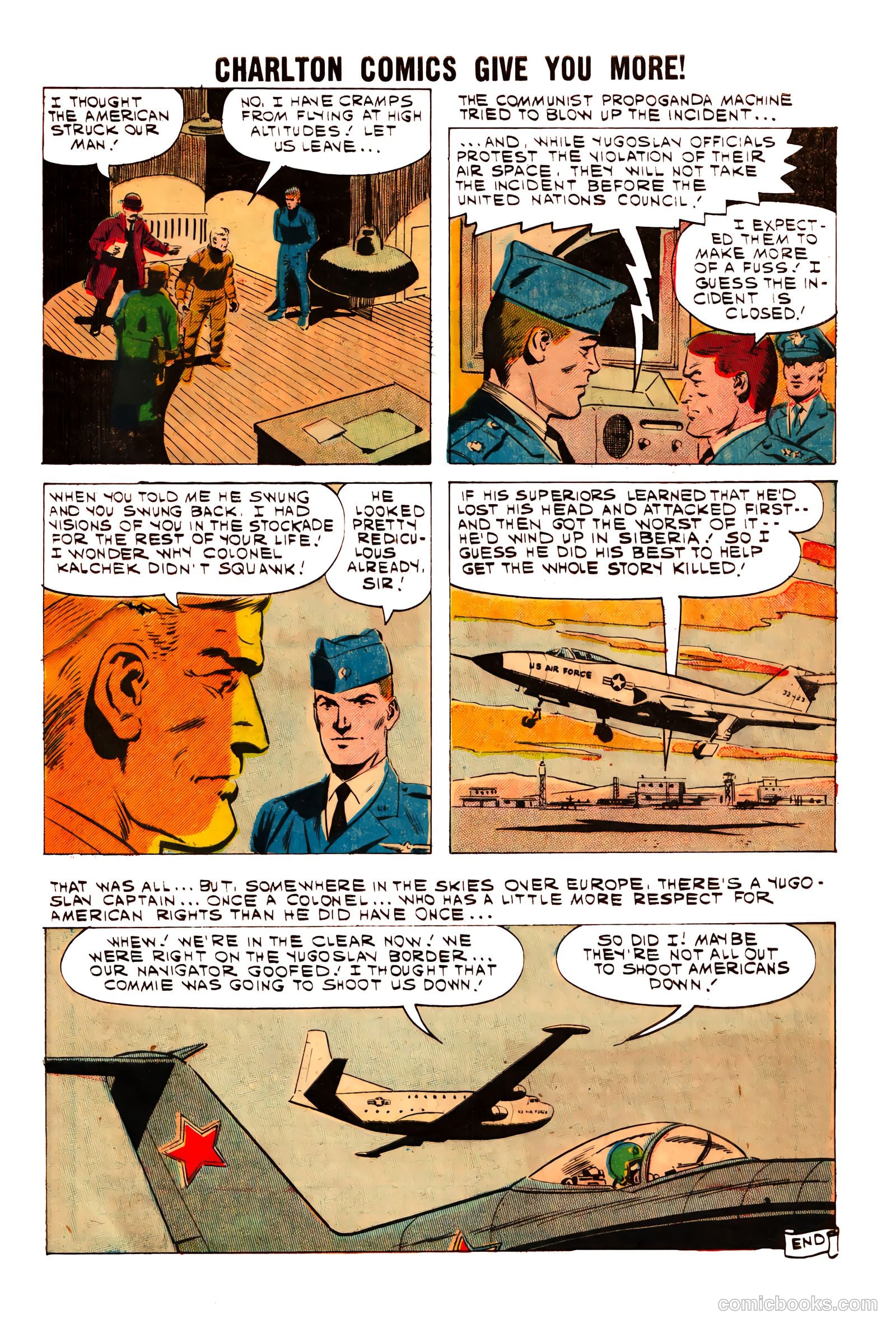 Fightin' Air Force #26 — page 33 of 35