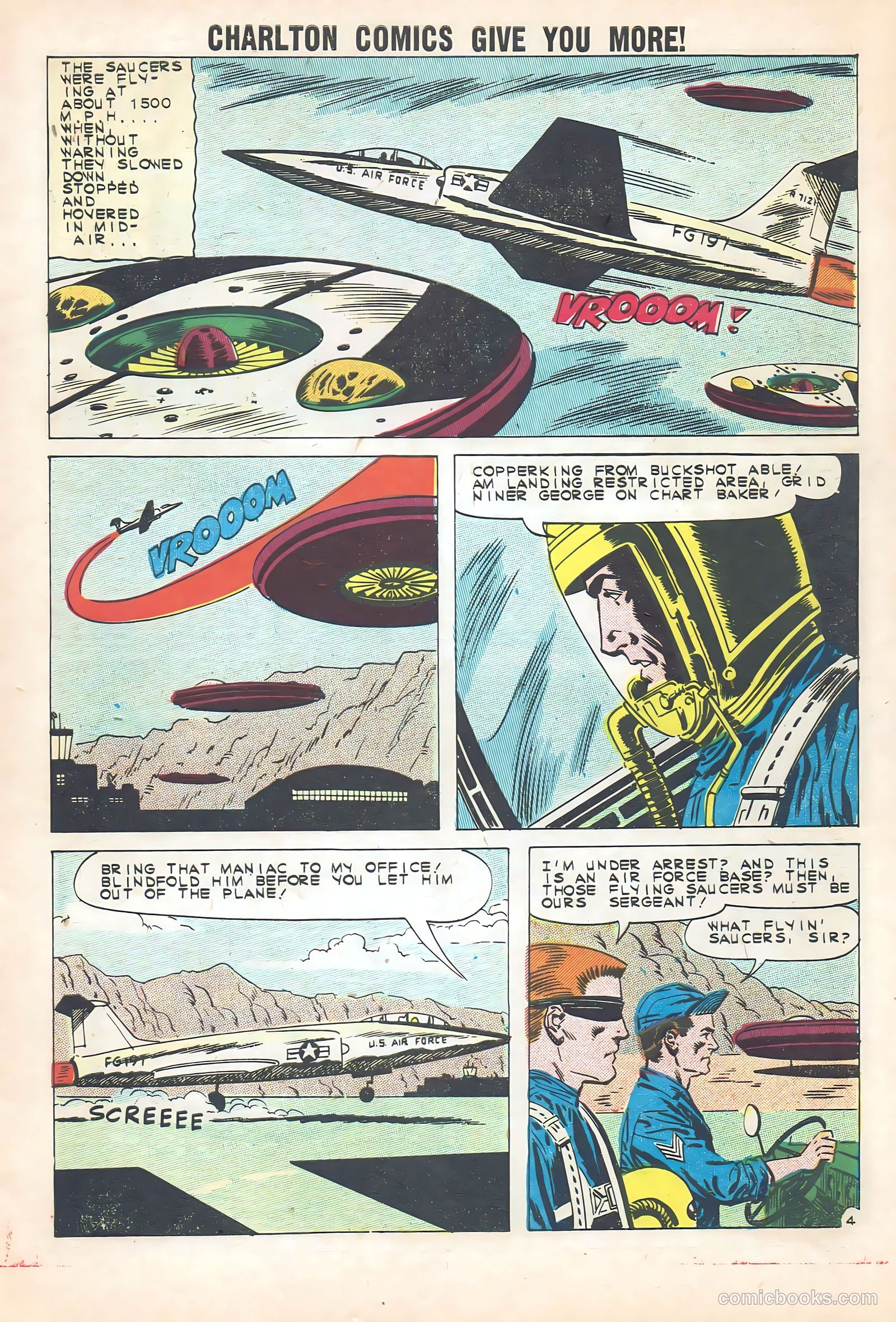 Fightin' Air Force #27 — page 7 of 36