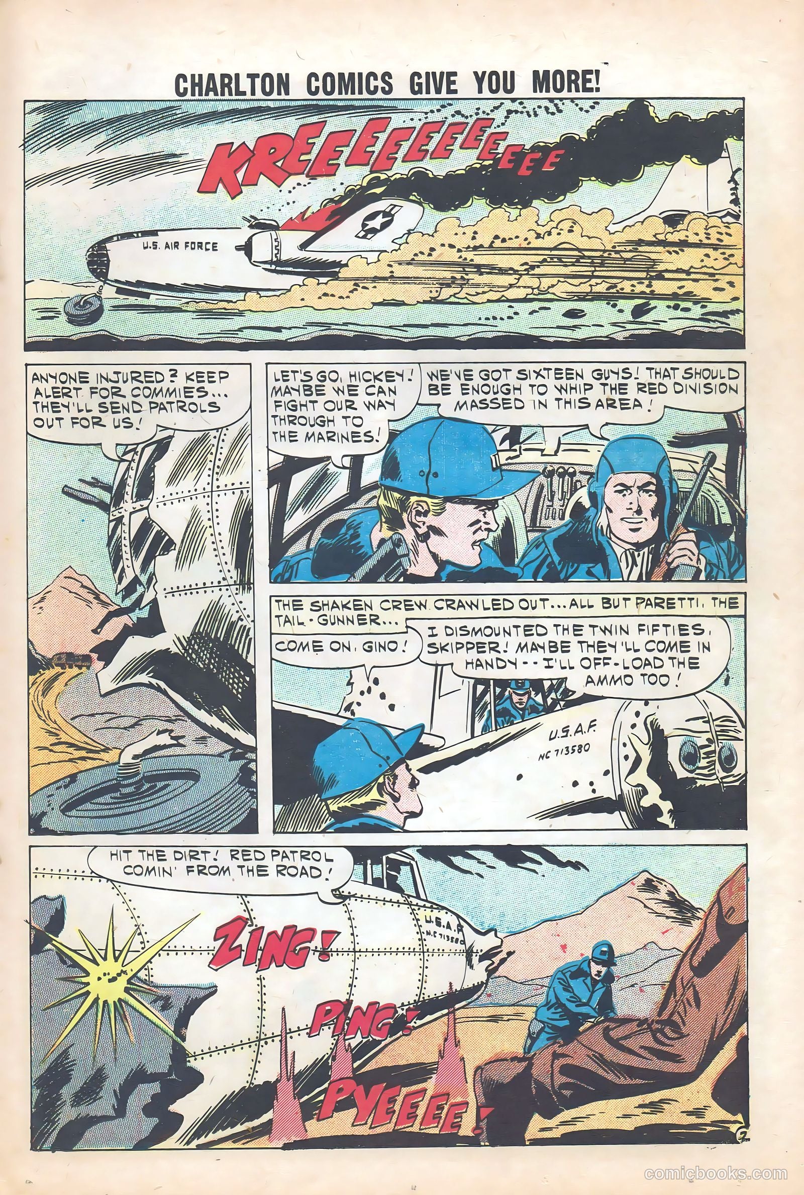 Fightin' Air Force #27 — page 19 of 36