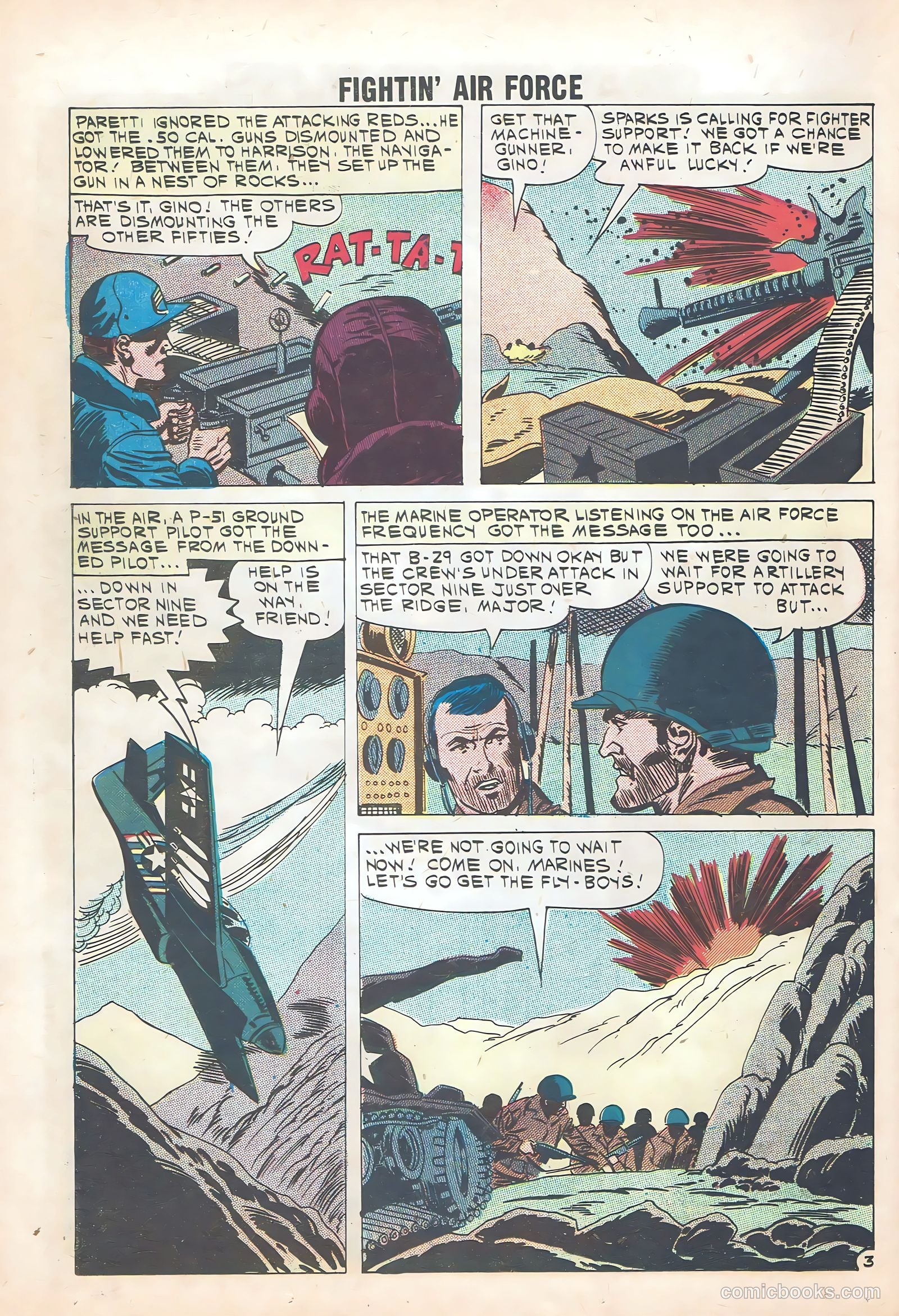 Fightin' Air Force #27 — page 20 of 36