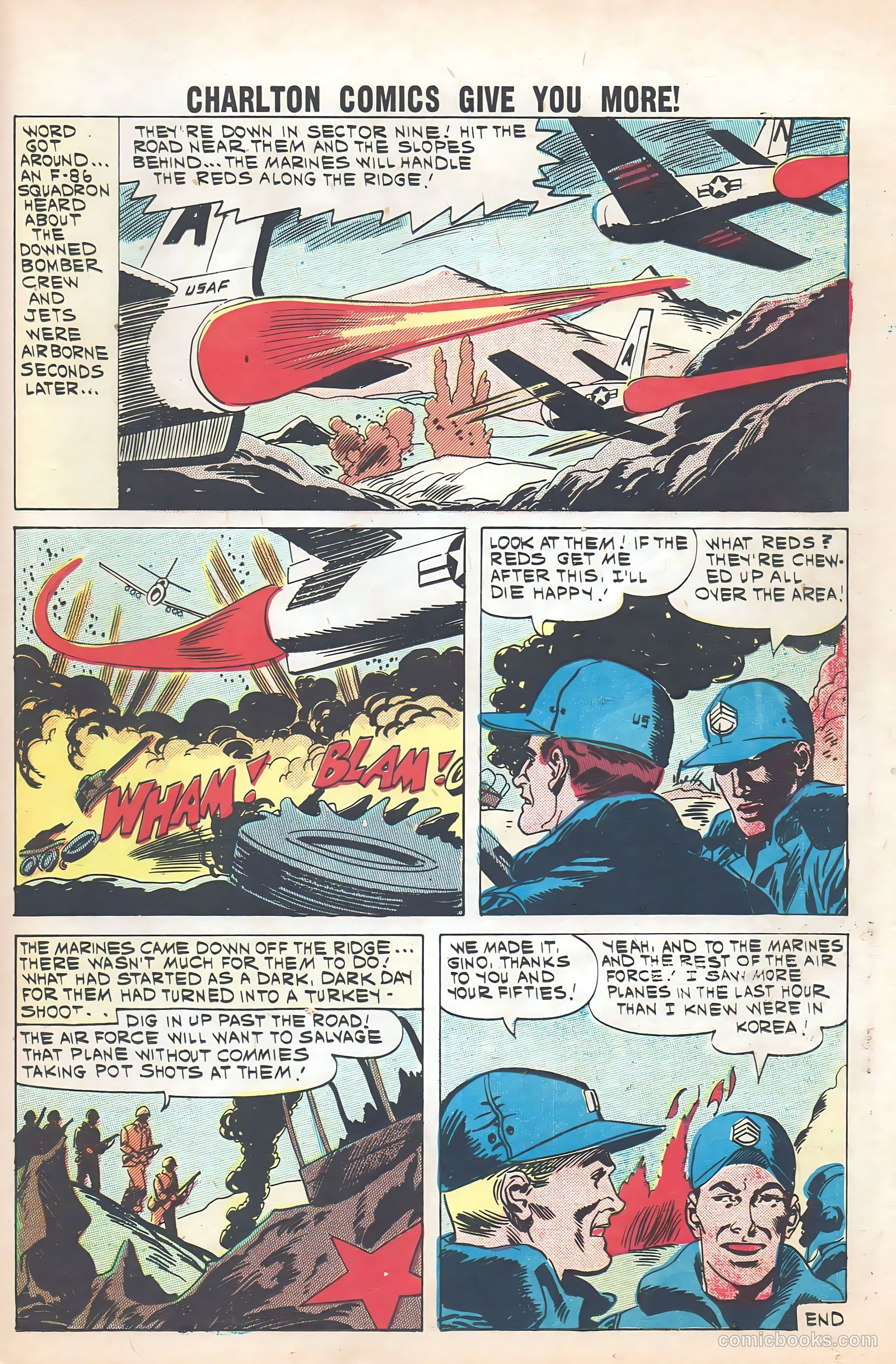 Fightin' Air Force #27 — page 23 of 36