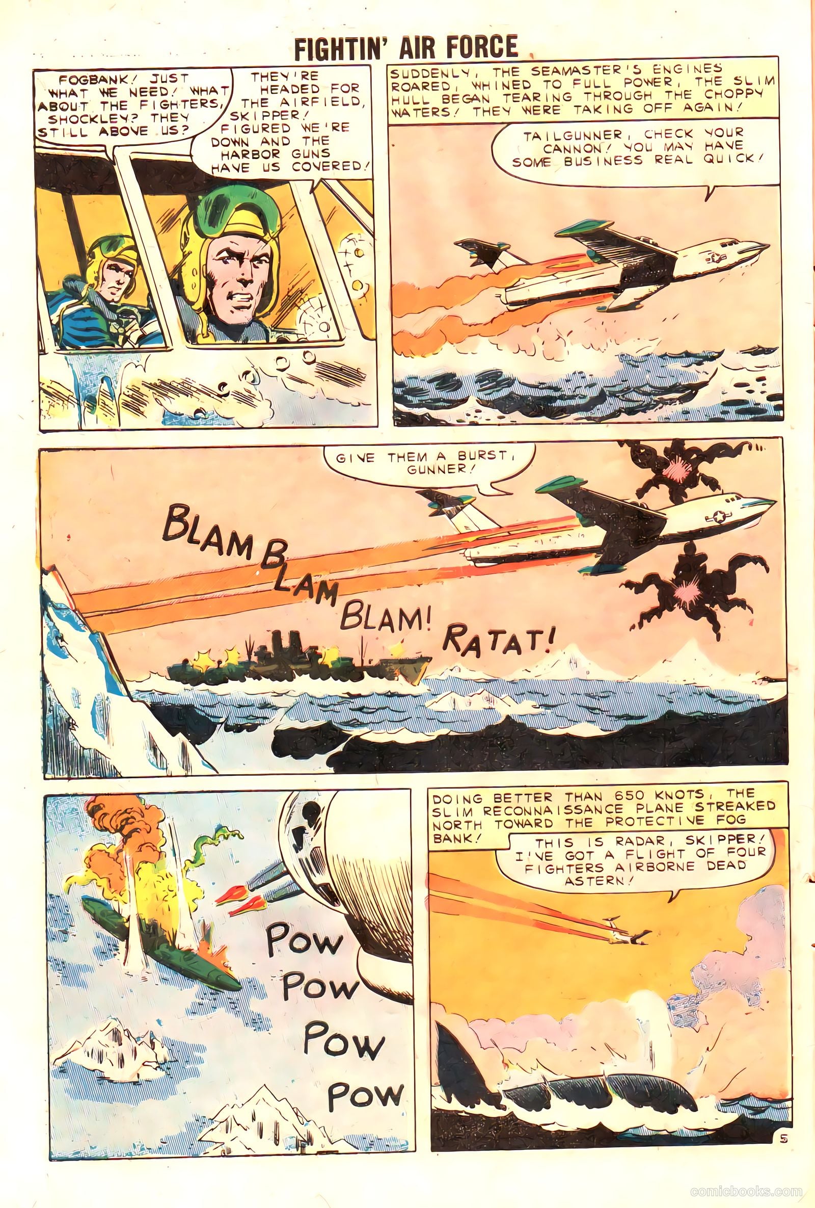 Fightin' Air Force #28 — page 8 of 36