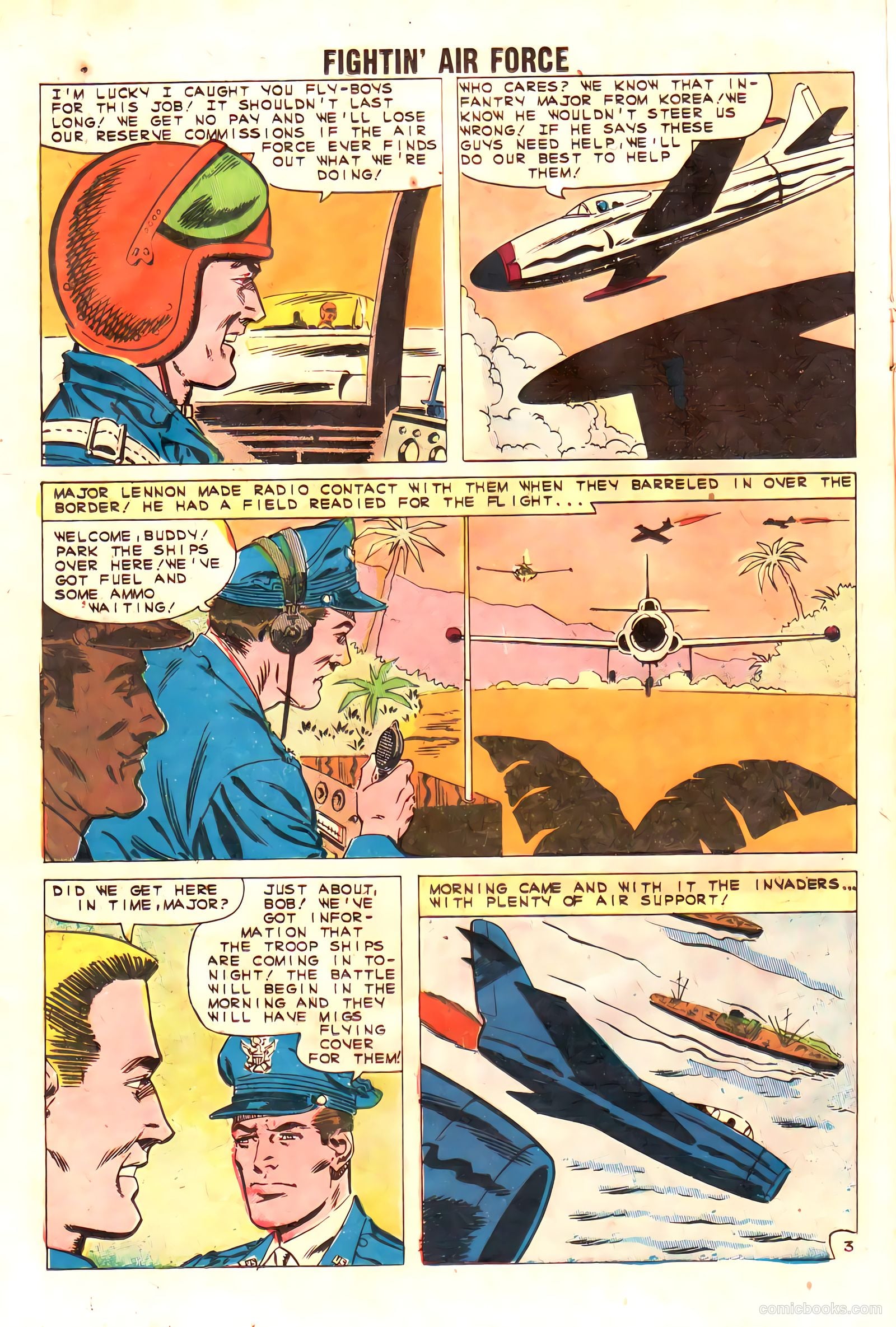 Fightin' Air Force #28 — page 16 of 36