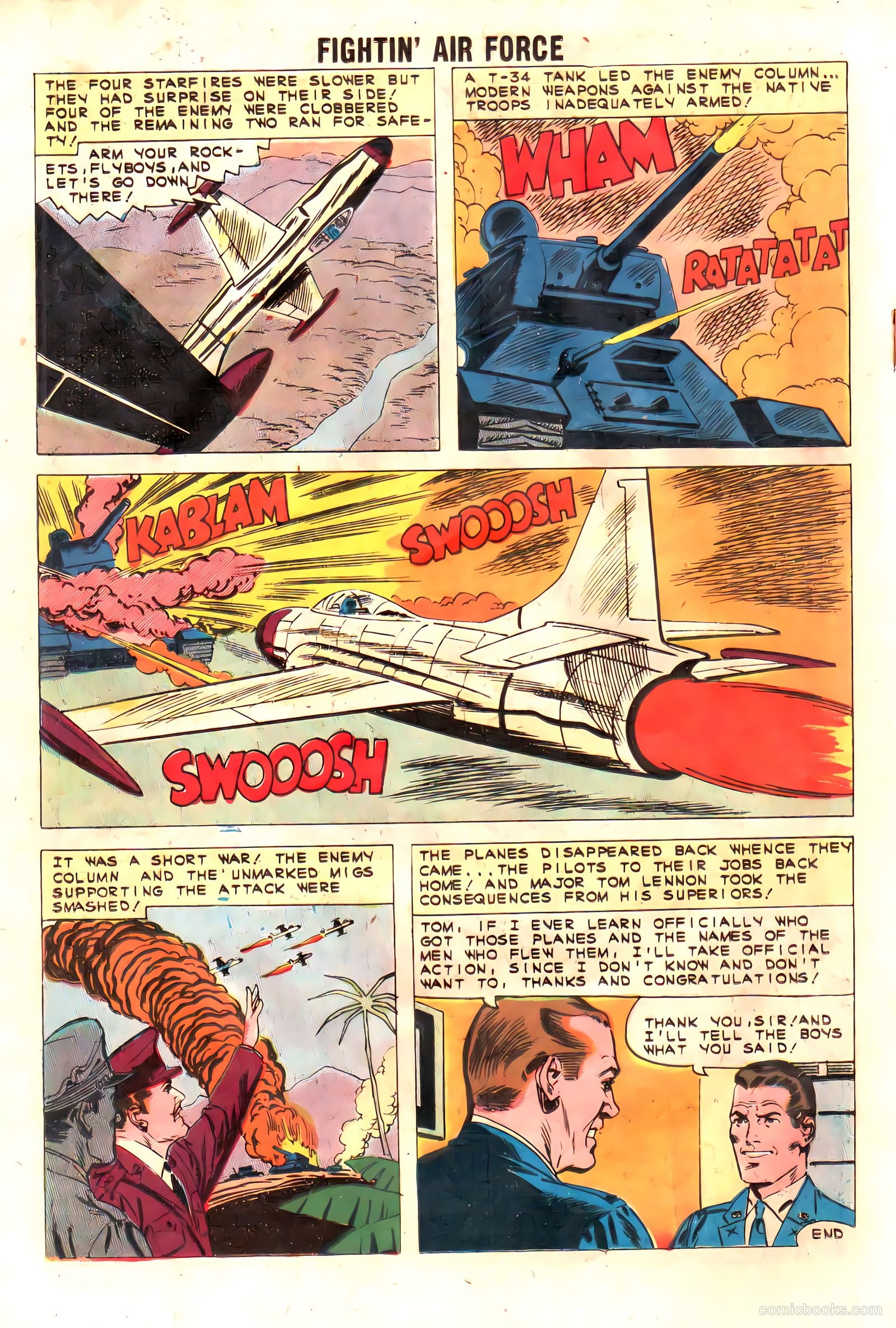 Fightin' Air Force #28 — page 18 of 36