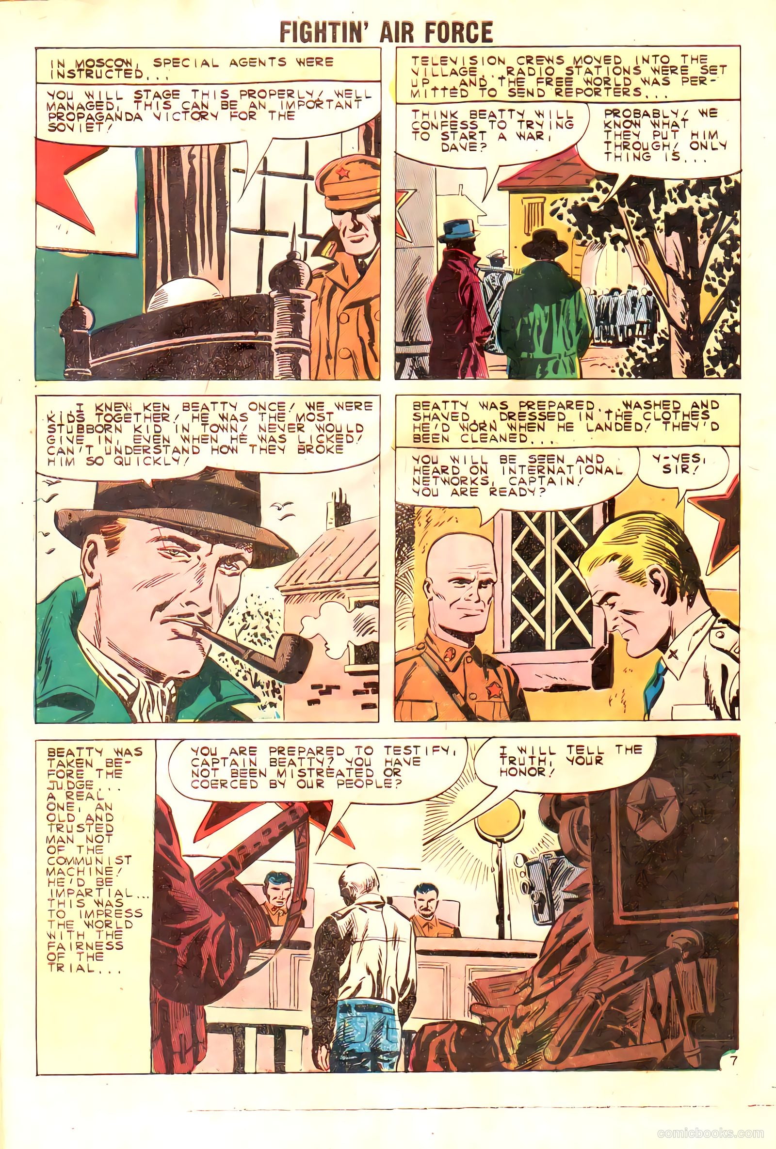 Fightin' Air Force #28 — page 32 of 36