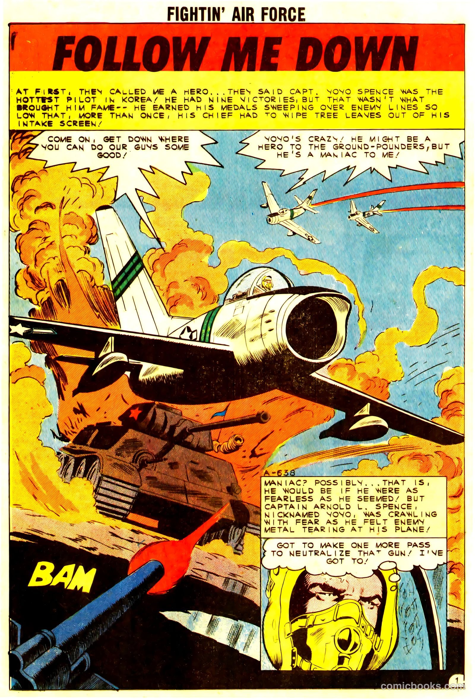 Fightin' Air Force #29 — page 12 of 36