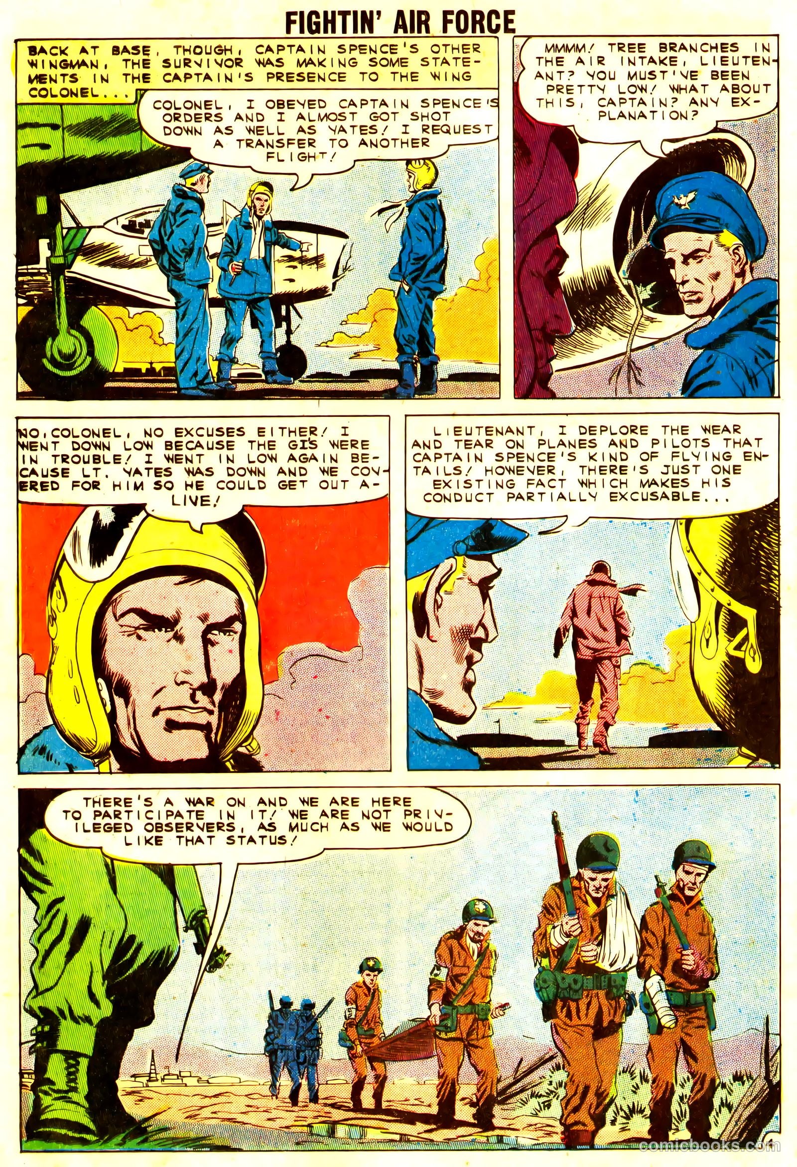 Fightin' Air Force #29 — page 16 of 36