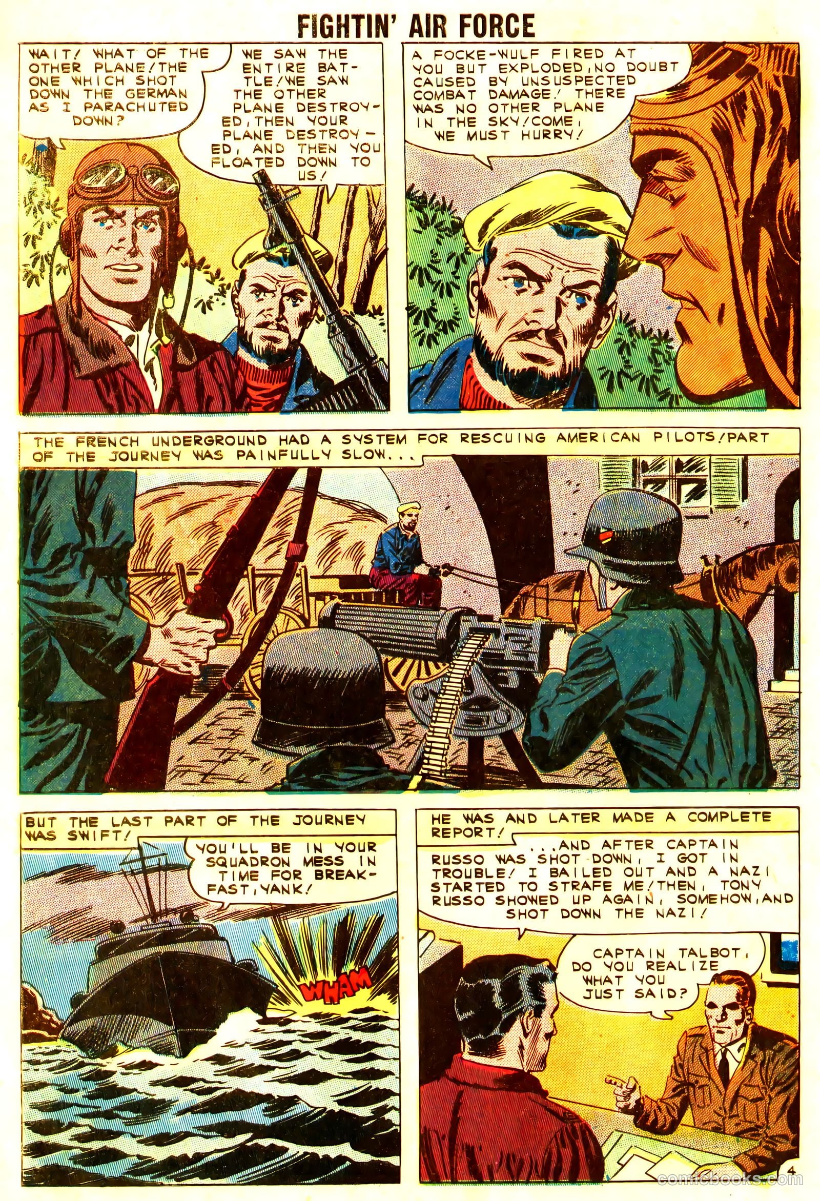 Fightin' Air Force #29 — page 28 of 36
