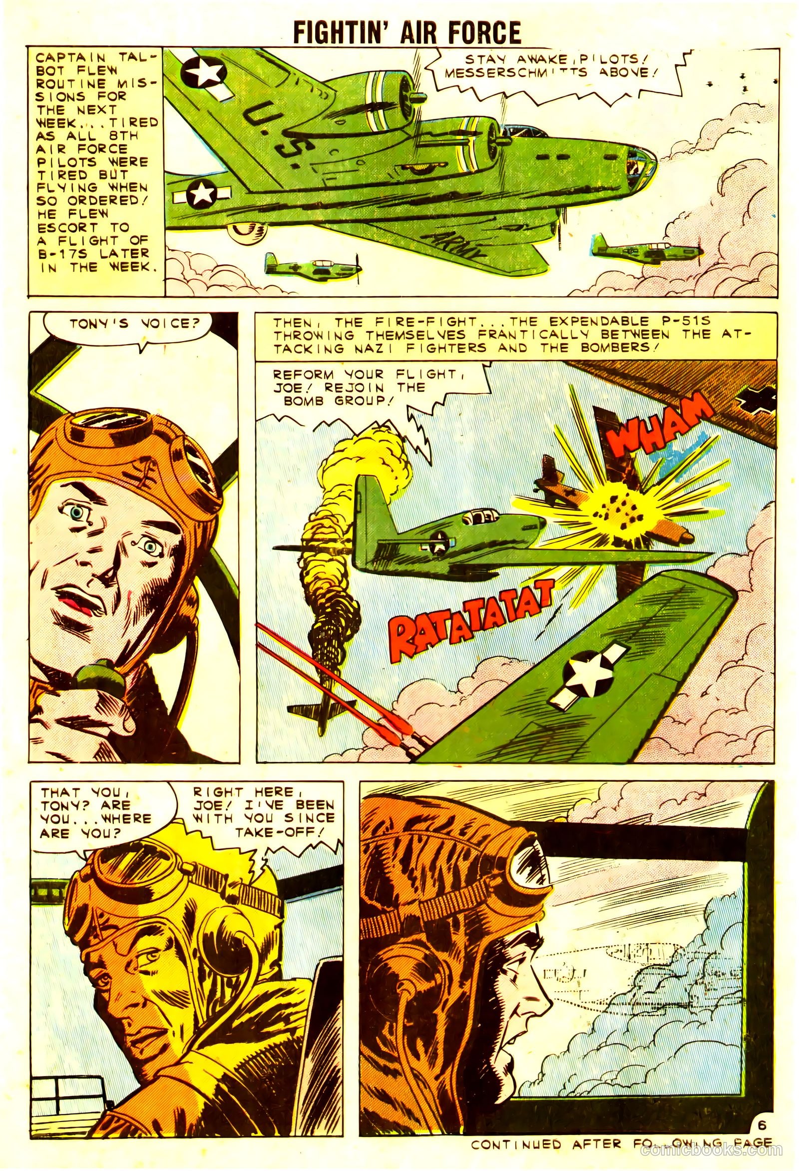 Fightin' Air Force #29 — page 30 of 36