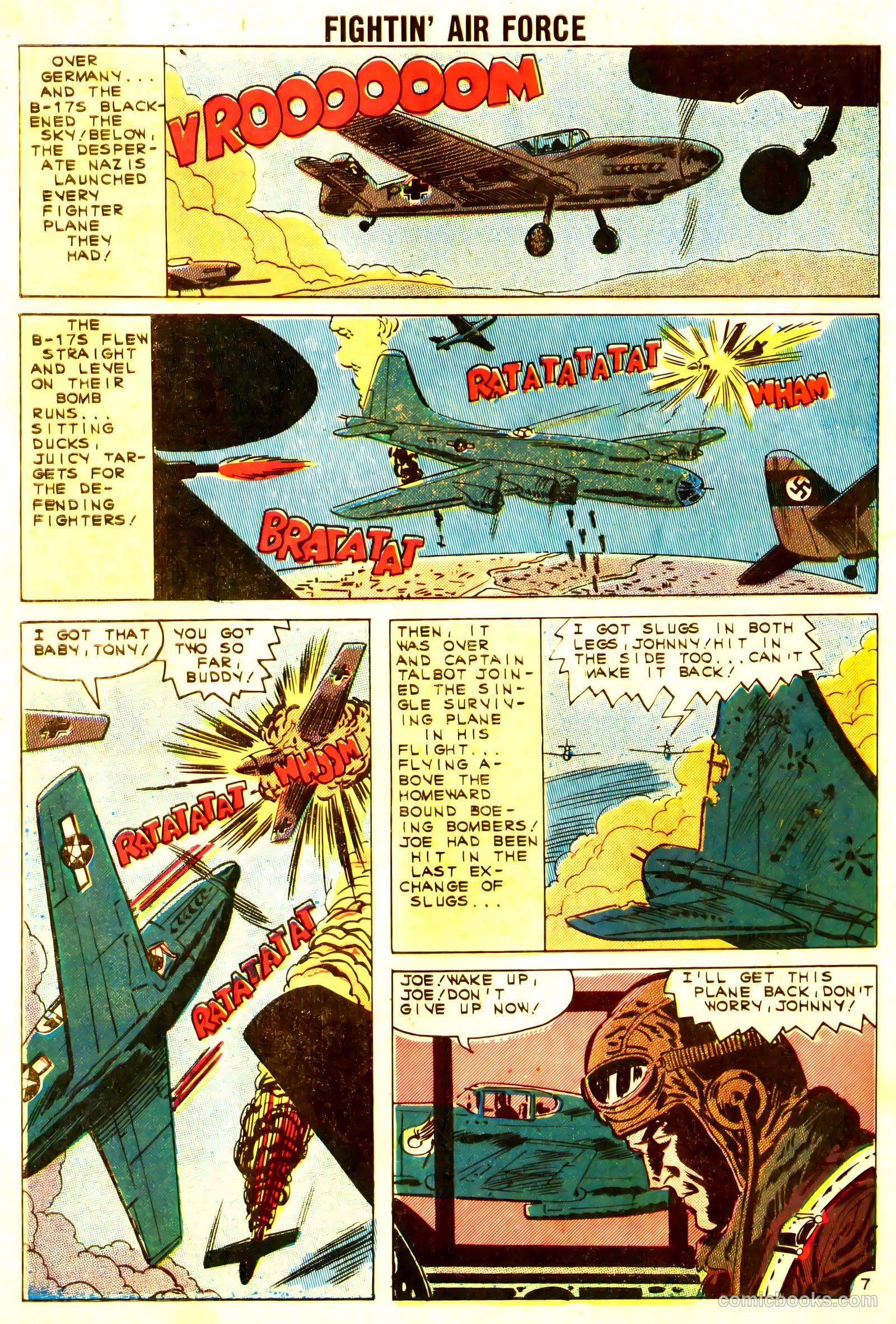 Fightin' Air Force #29 — page 32 of 36