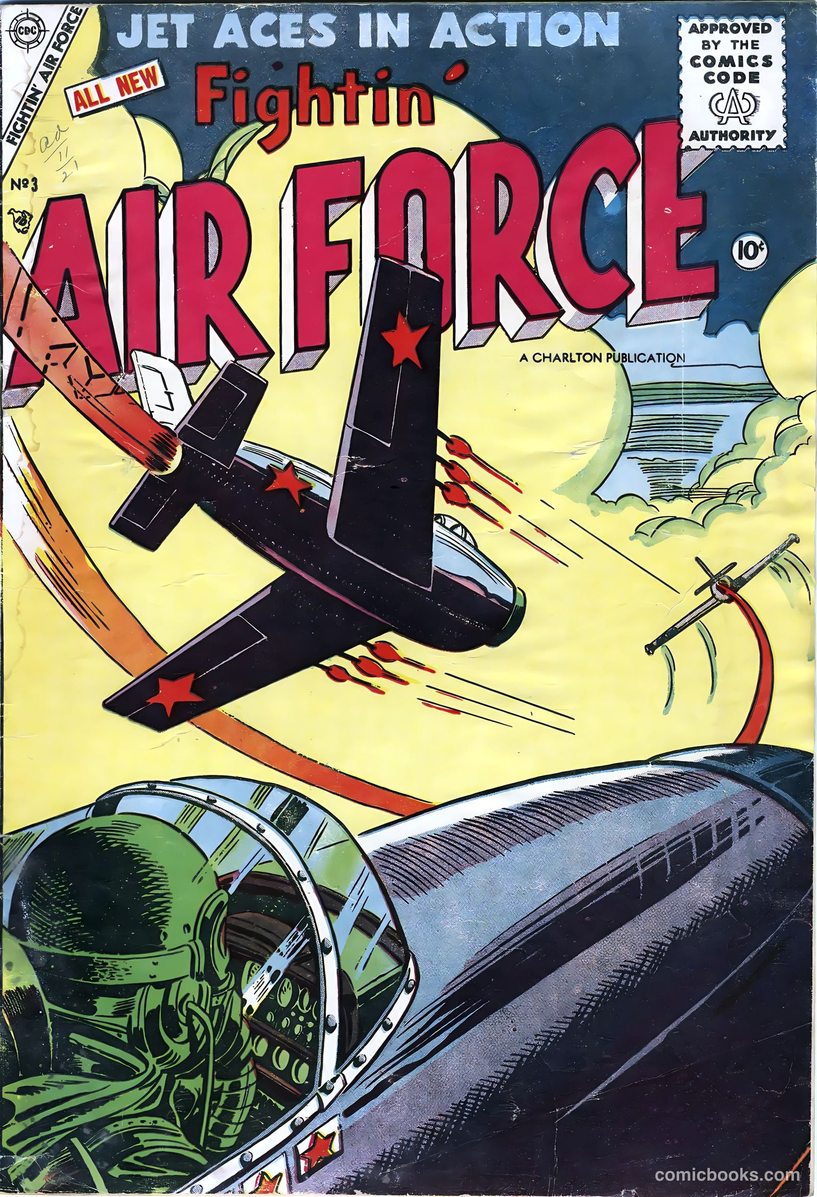 Fightin' Air Force #3 — page 1 of 36