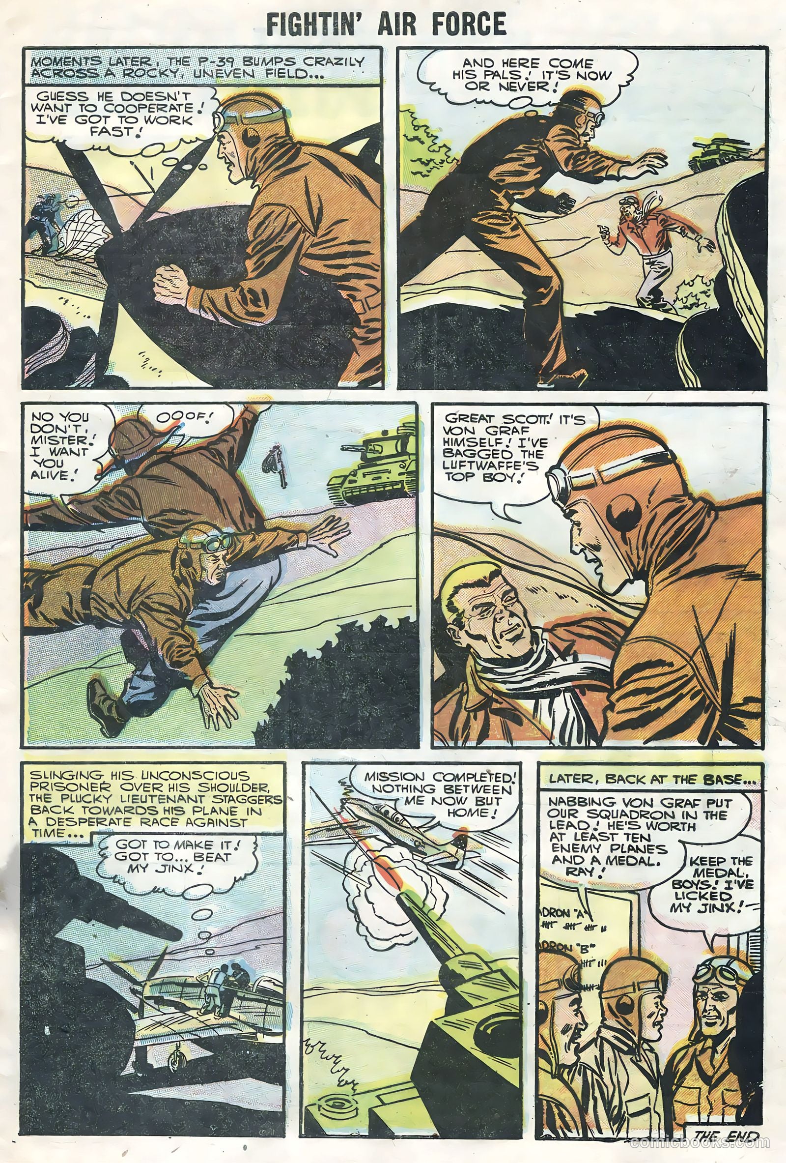 Fightin' Air Force #3 — page 9 of 36