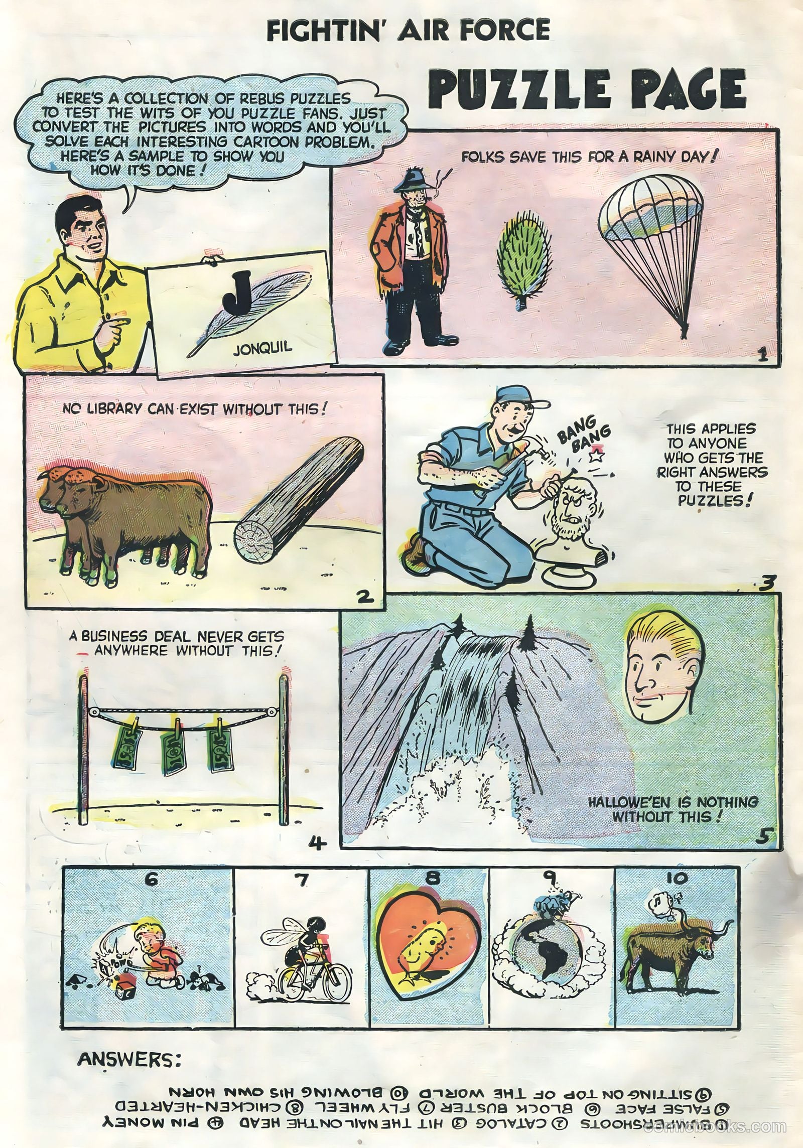 Fightin' Air Force #3 — page 10 of 36