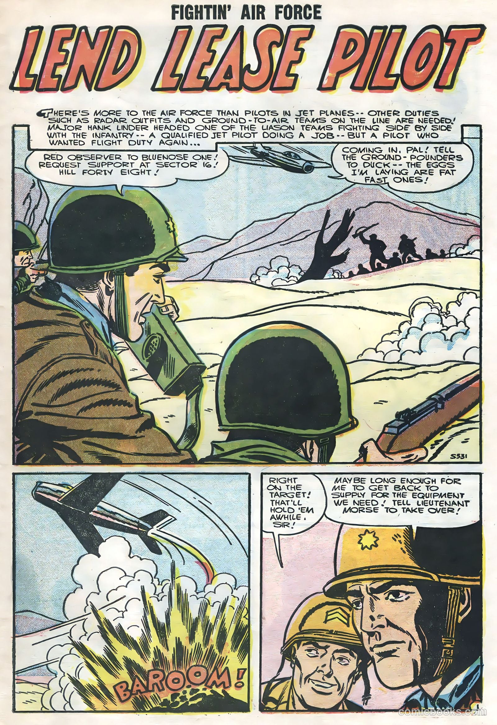 Fightin' Air Force #3 — page 11 of 36