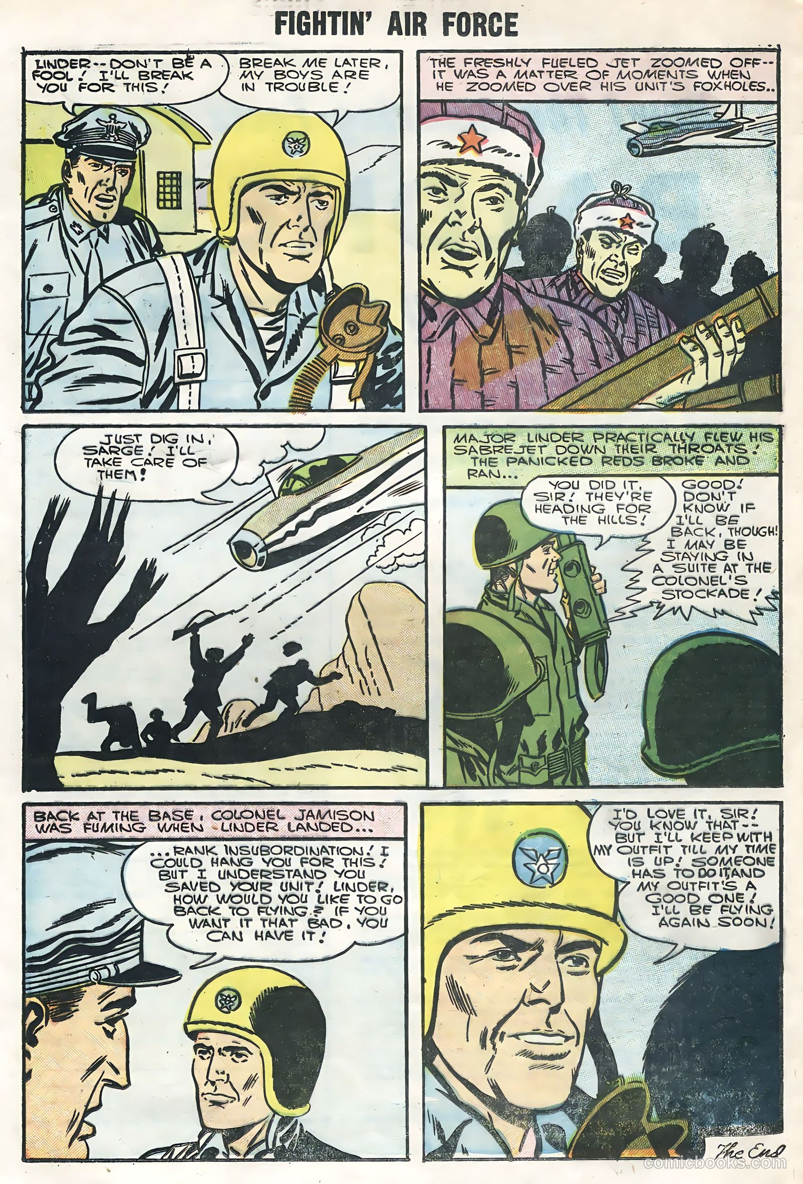 Fightin' Air Force #3 — page 16 of 36