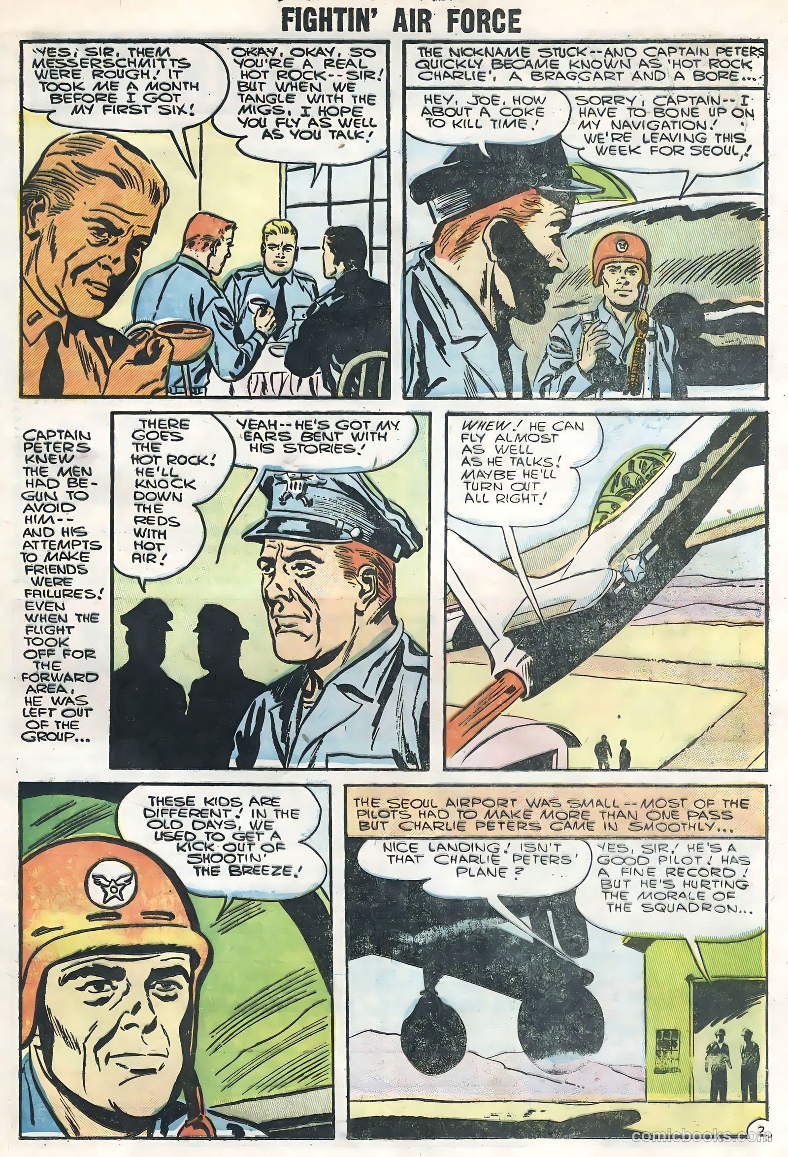 Fightin' Air Force #3 — page 21 of 36