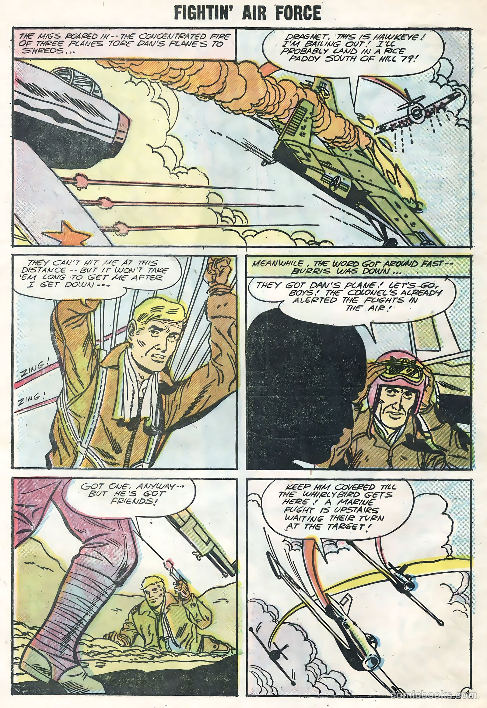 Fightin' Air Force #3 — page 32 of 36