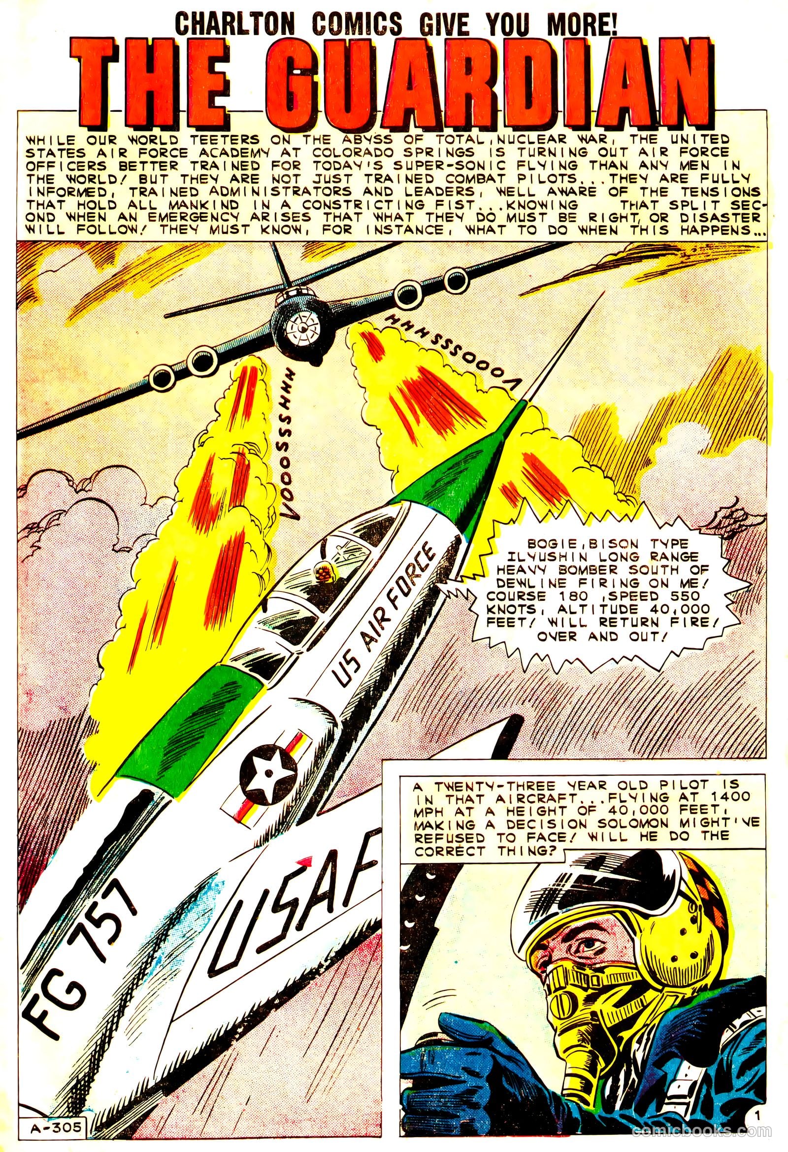 Fightin' Air Force #30 — page 3 of 36
