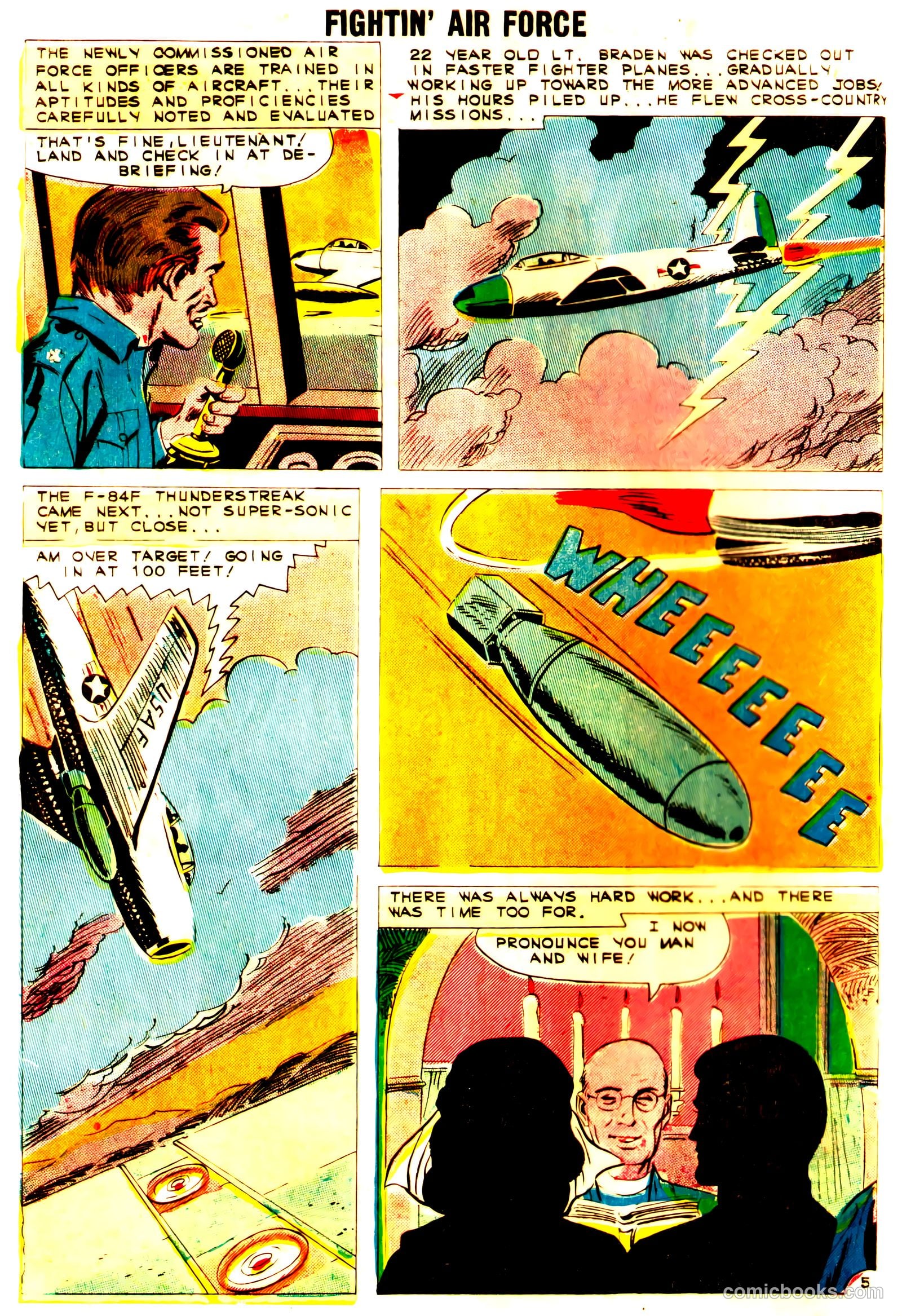 Fightin' Air Force #30 — page 8 of 36