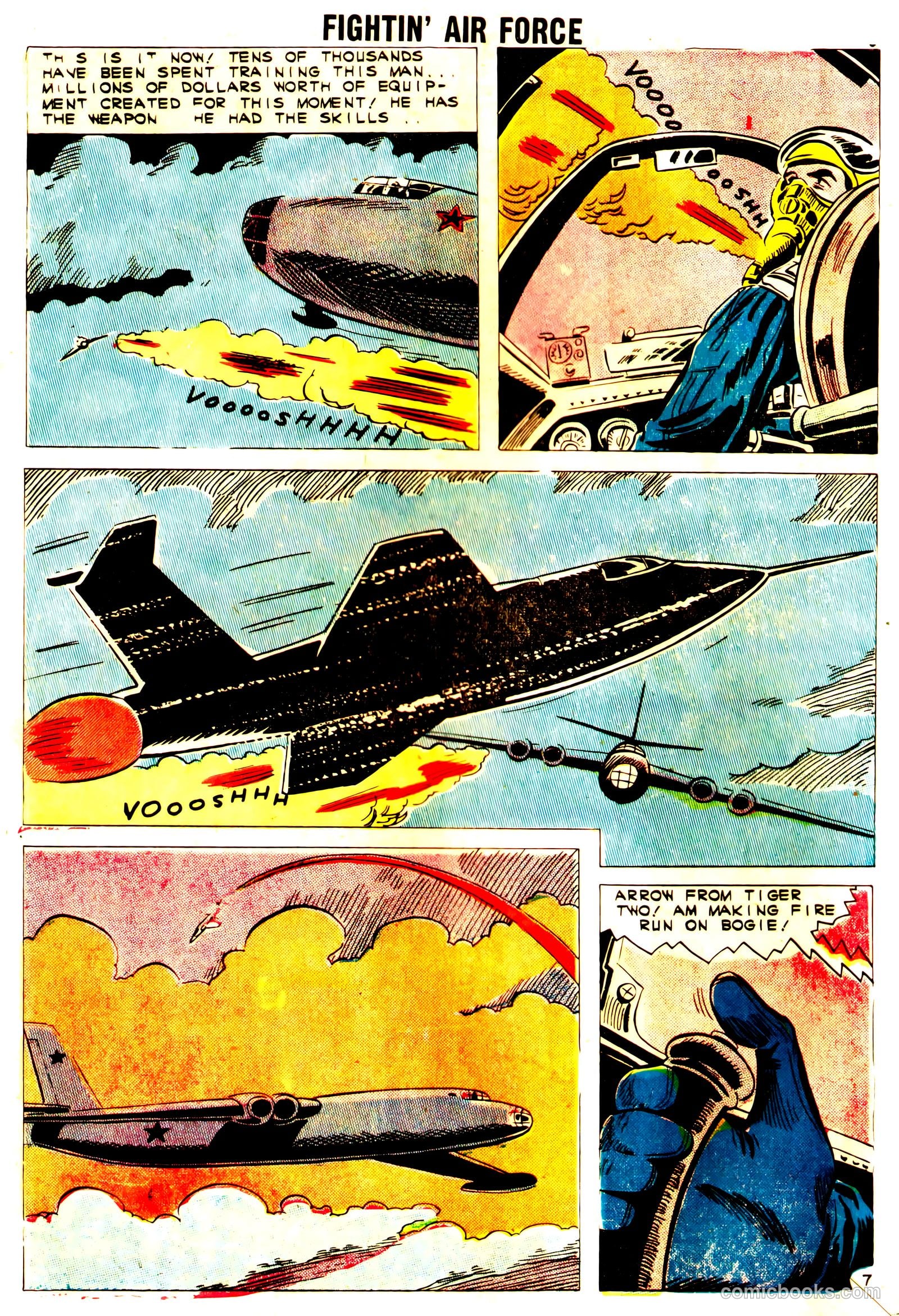Fightin' Air Force #30 — page 10 of 36