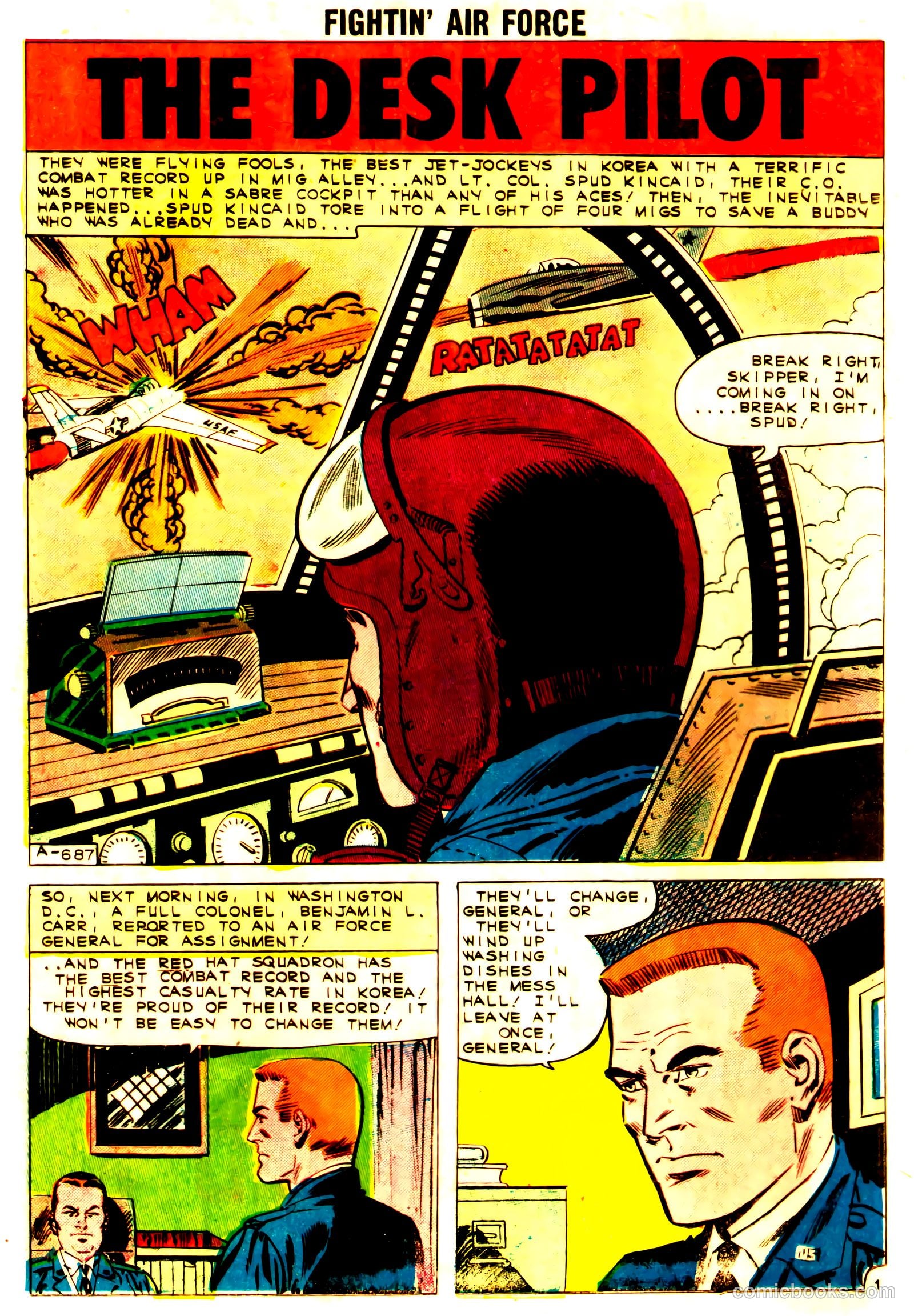 Fightin' Air Force #30 — page 12 of 36