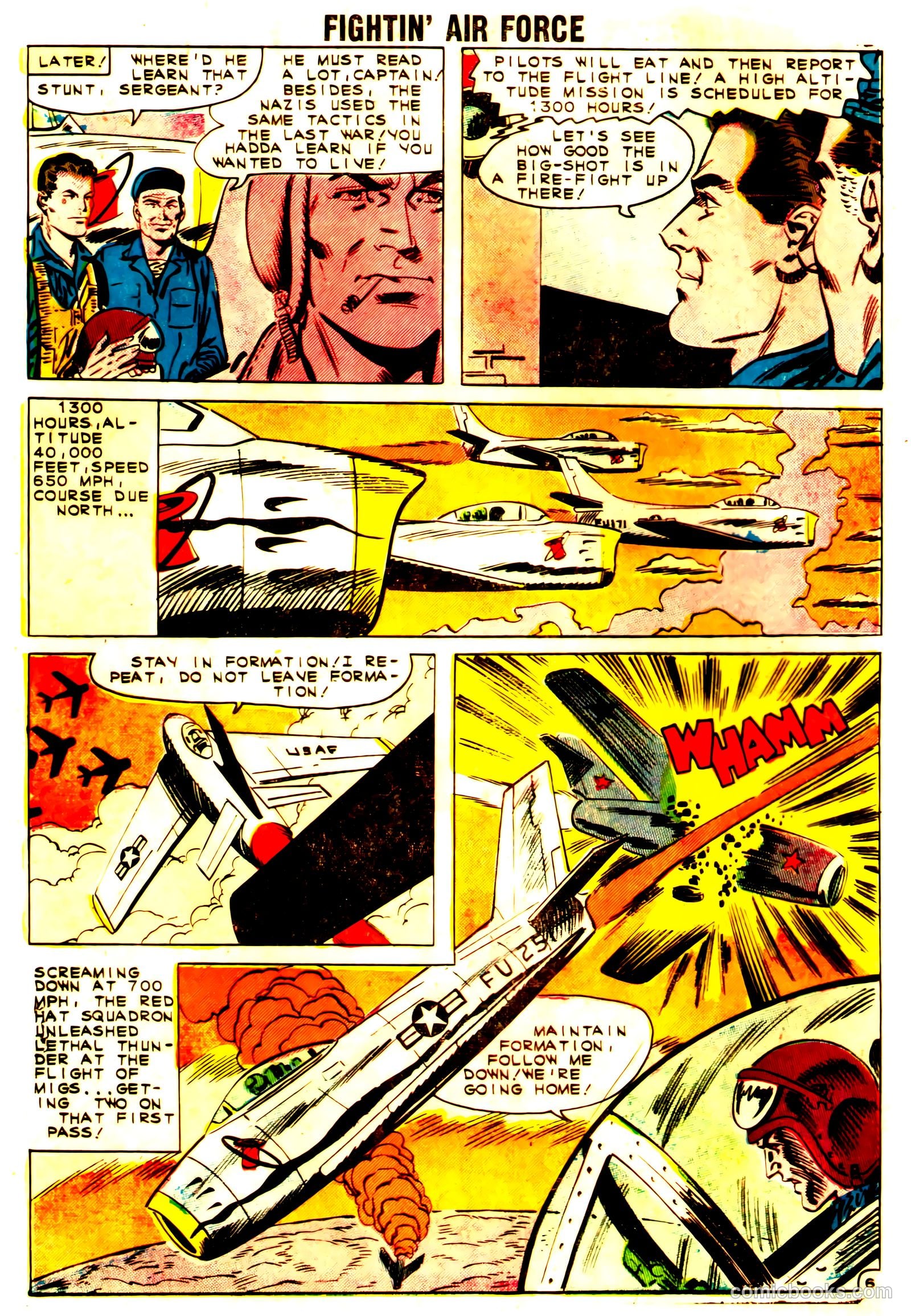 Fightin' Air Force #30 — page 18 of 36