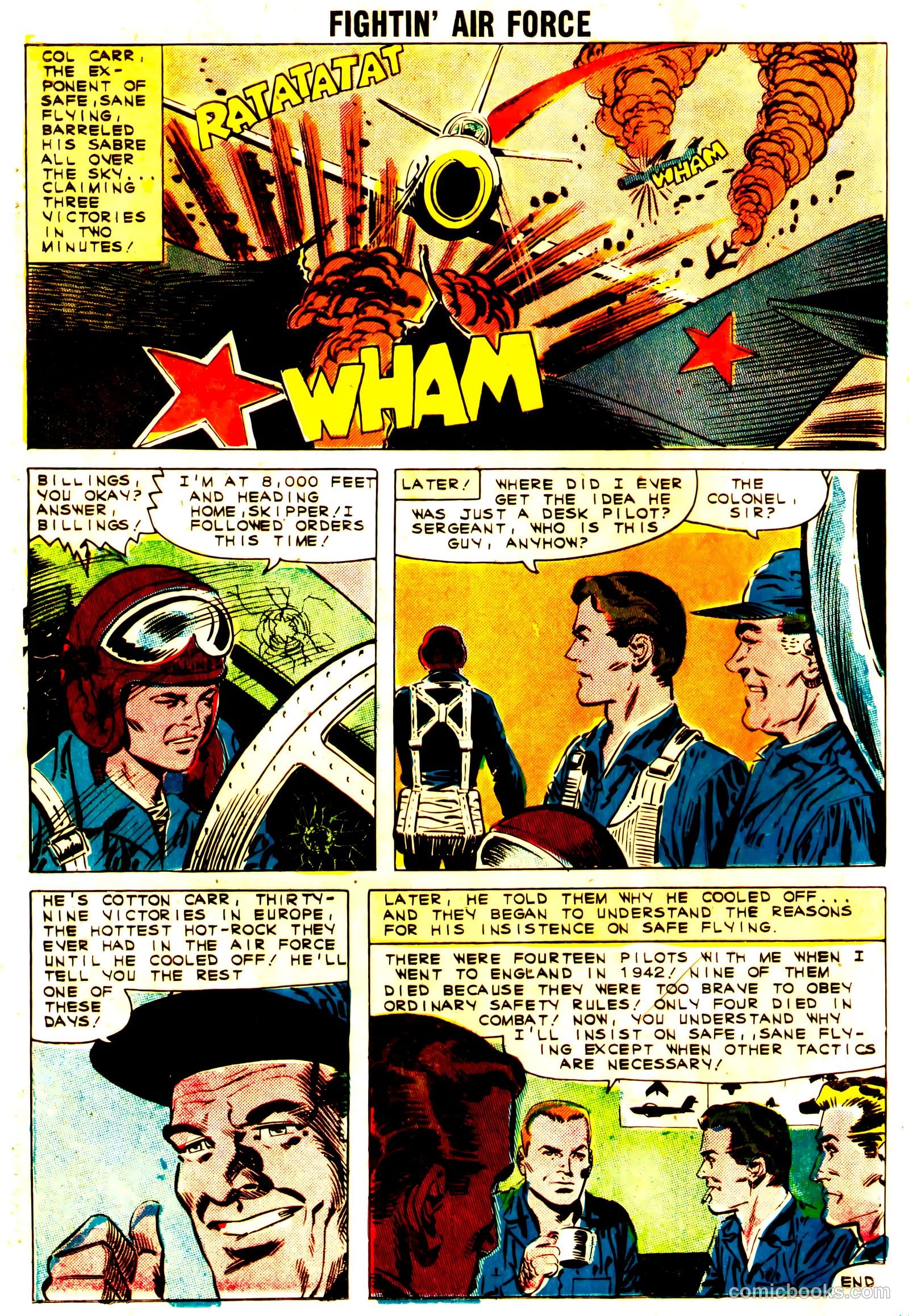 Fightin' Air Force #30 — page 20 of 36