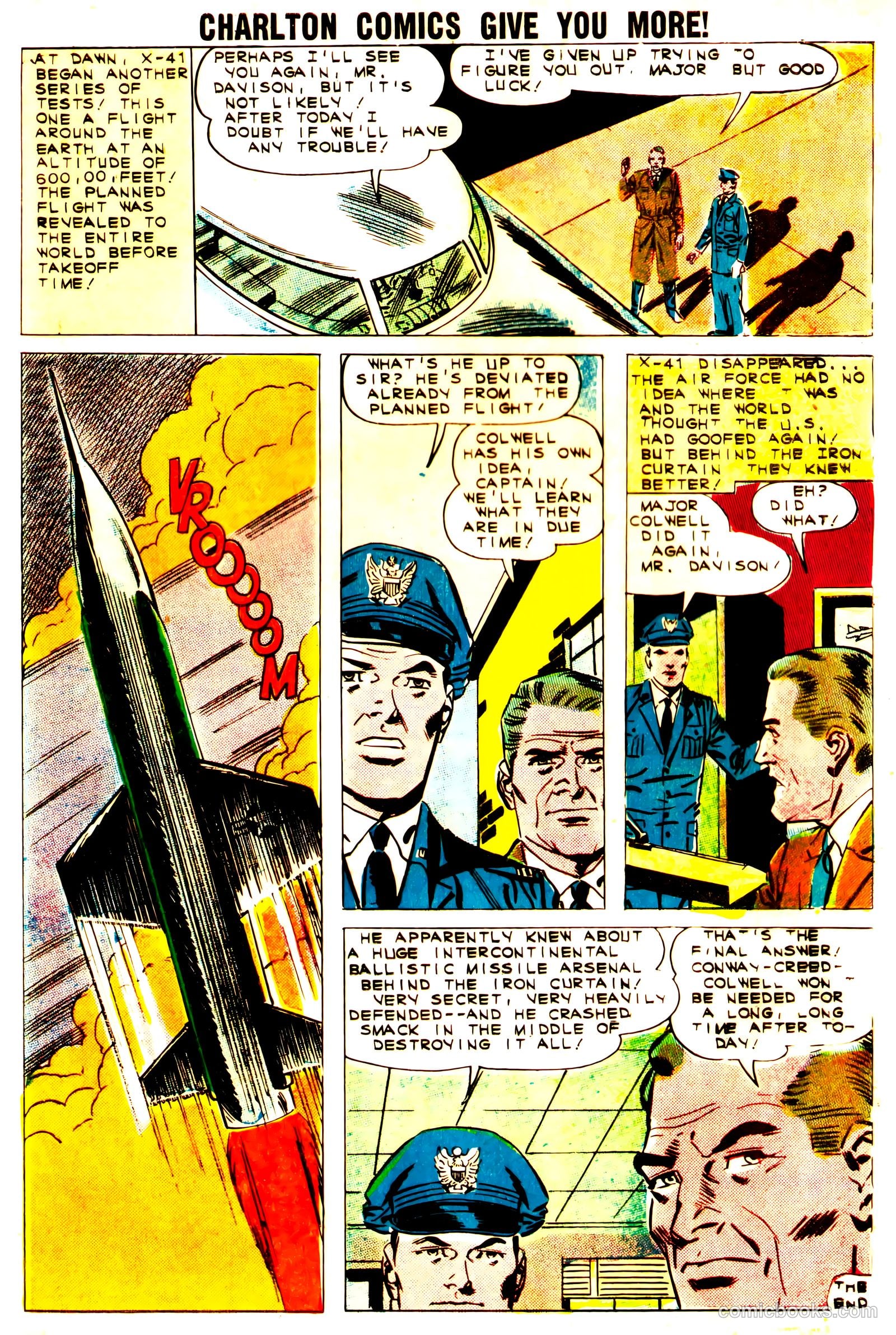 Fightin' Air Force #30 — page 33 of 36