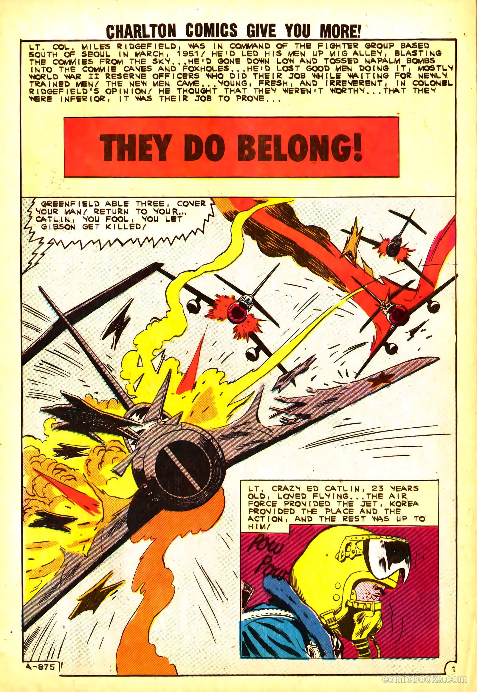 Fightin' Air Force #31 — page 3 of 36