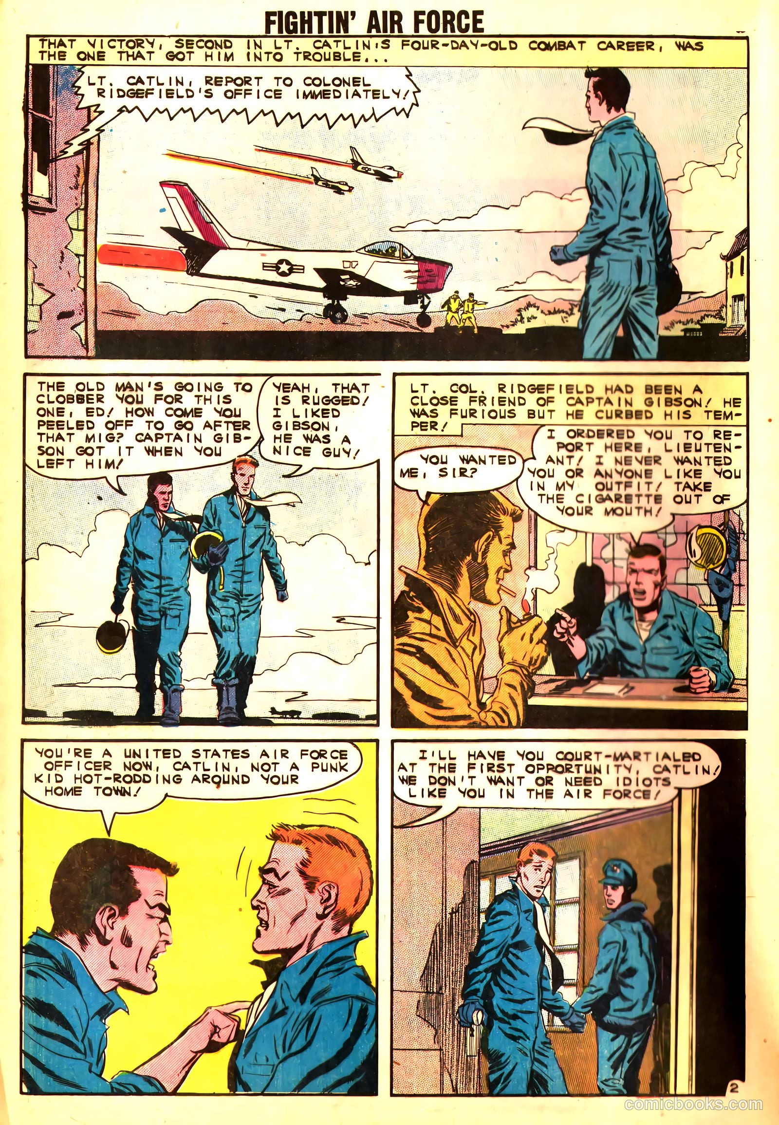 Fightin' Air Force #31 — page 4 of 36