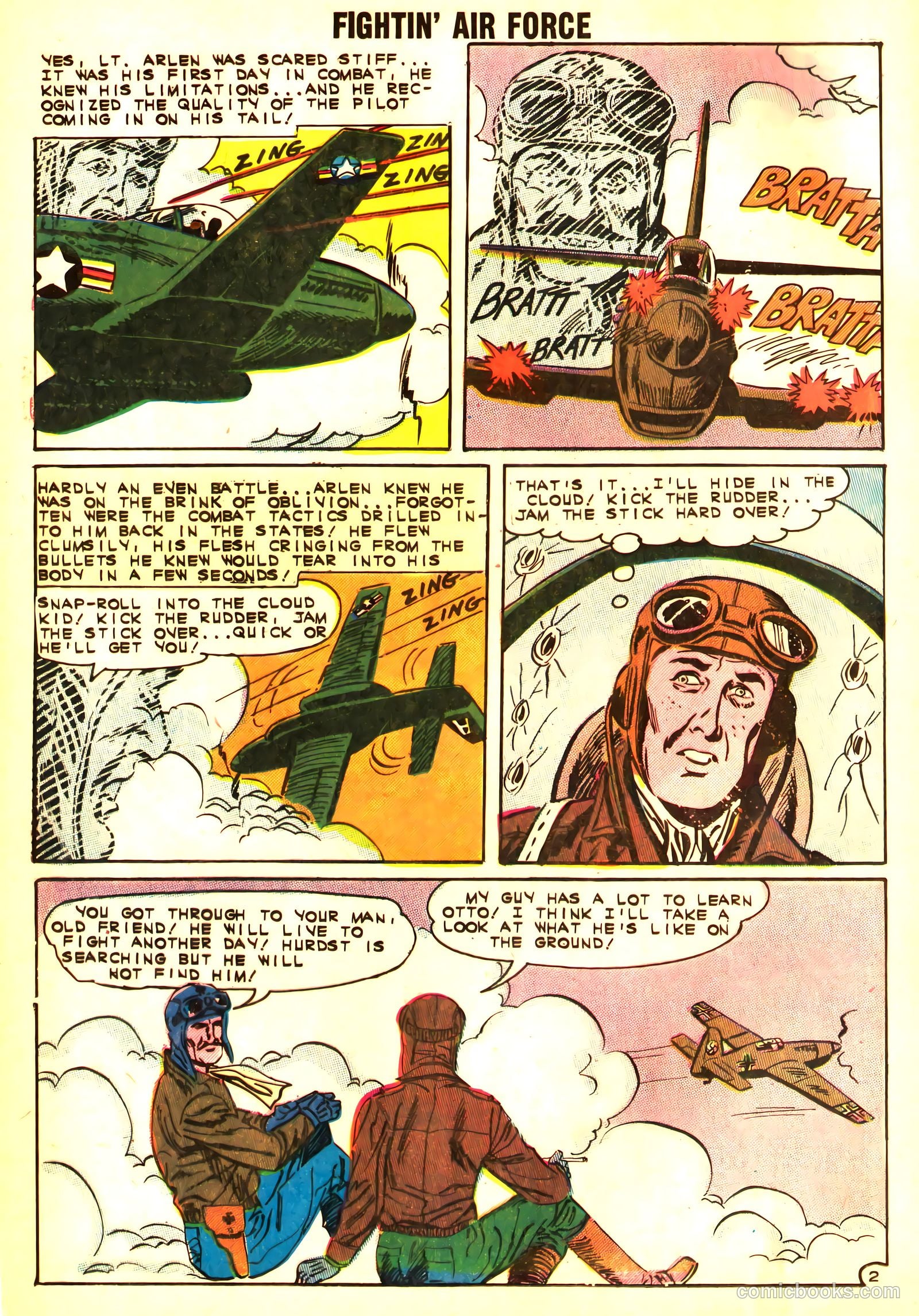 Fightin' Air Force #31 — page 12 of 36
