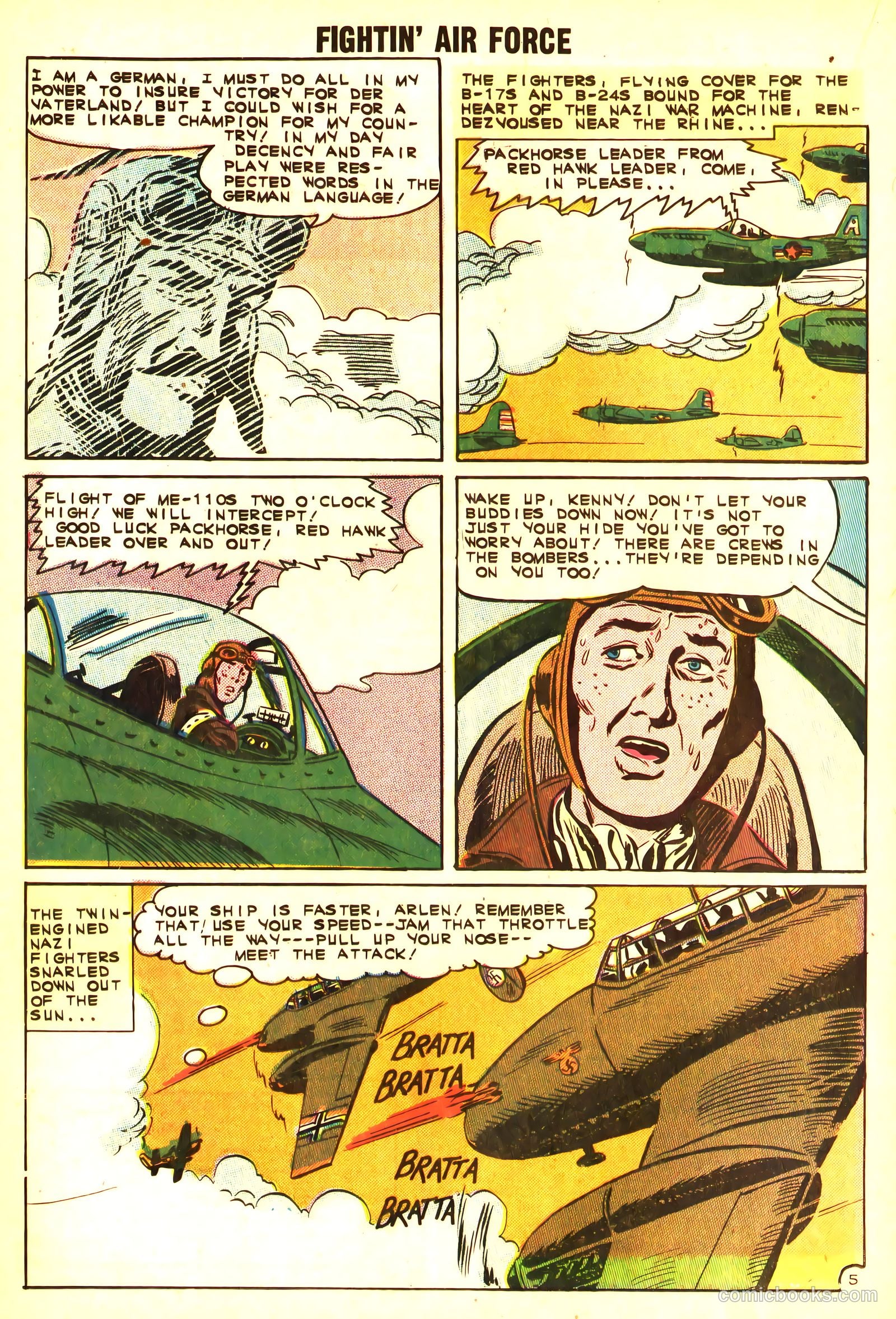 Fightin' Air Force #31 — page 16 of 36