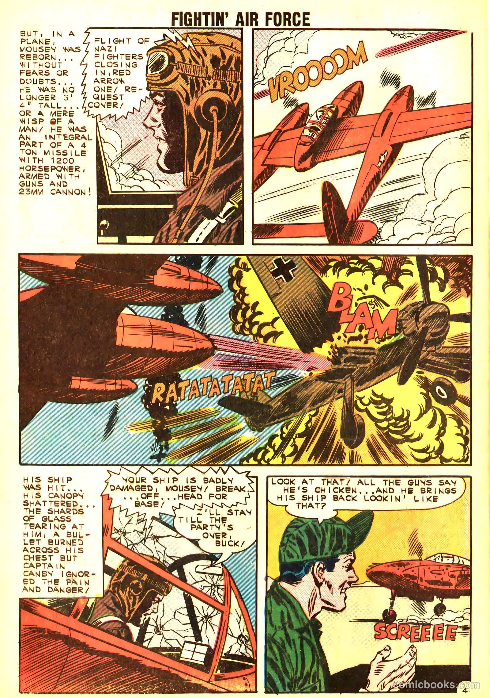 Fightin' Air Force #31 — page 28 of 36