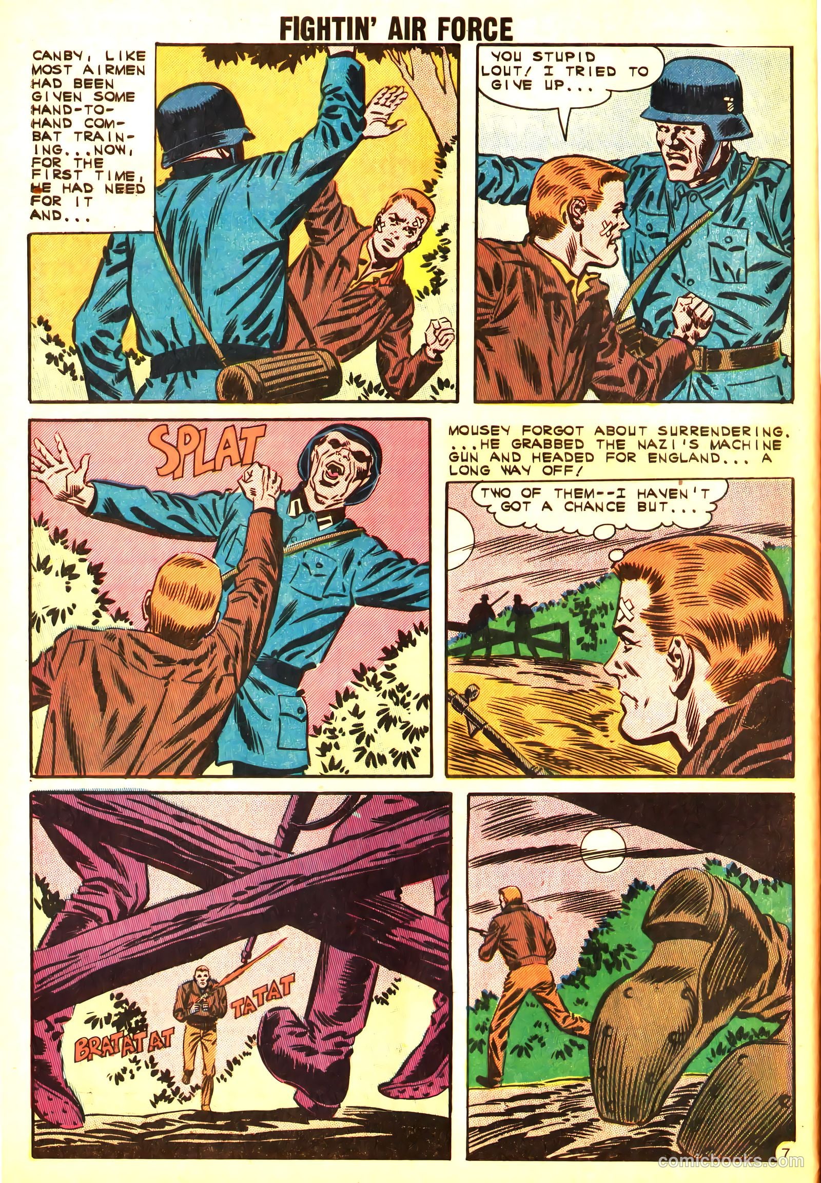 Fightin' Air Force #31 — page 32 of 36