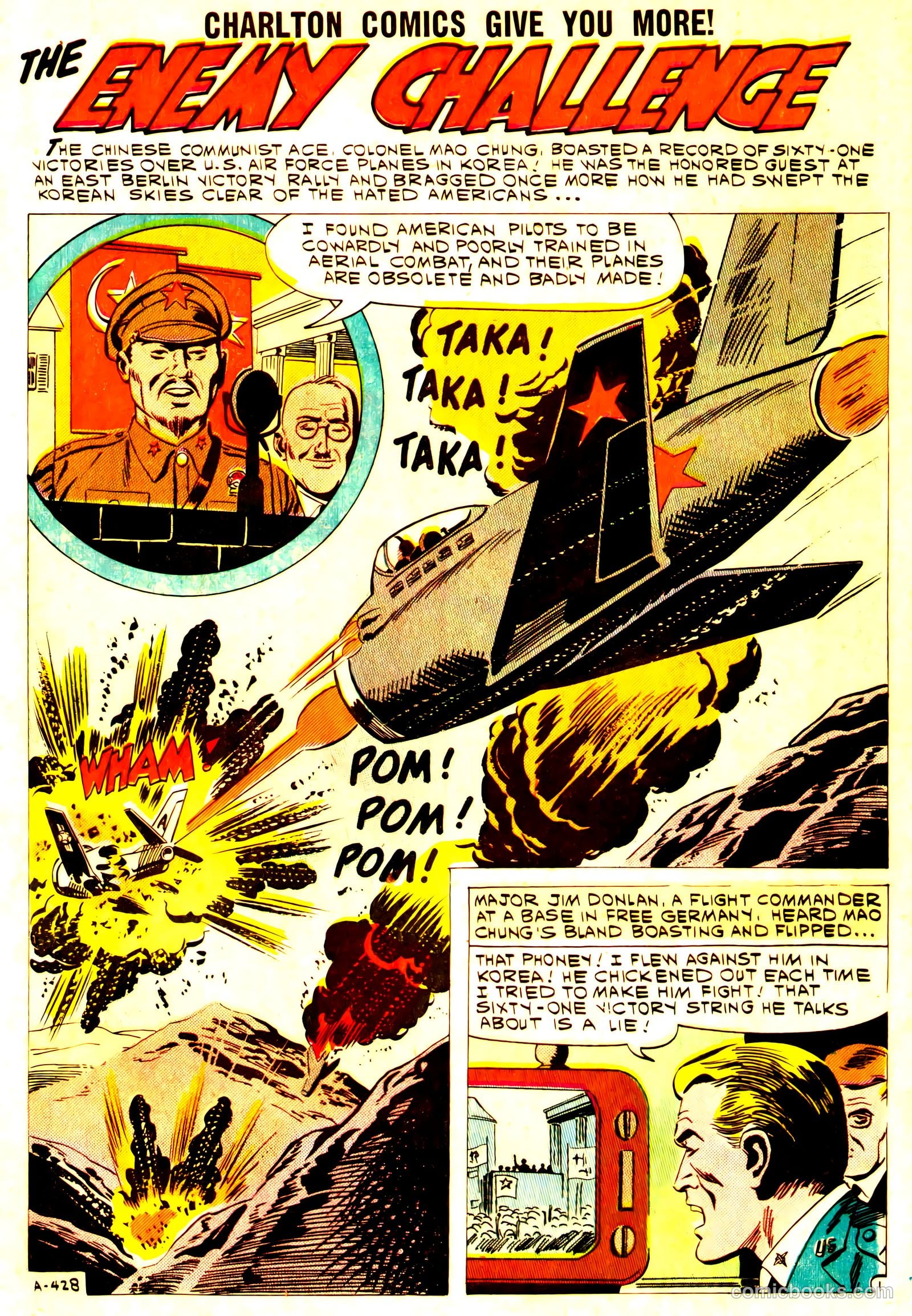 Fightin' Air Force #32 — page 3 of 36