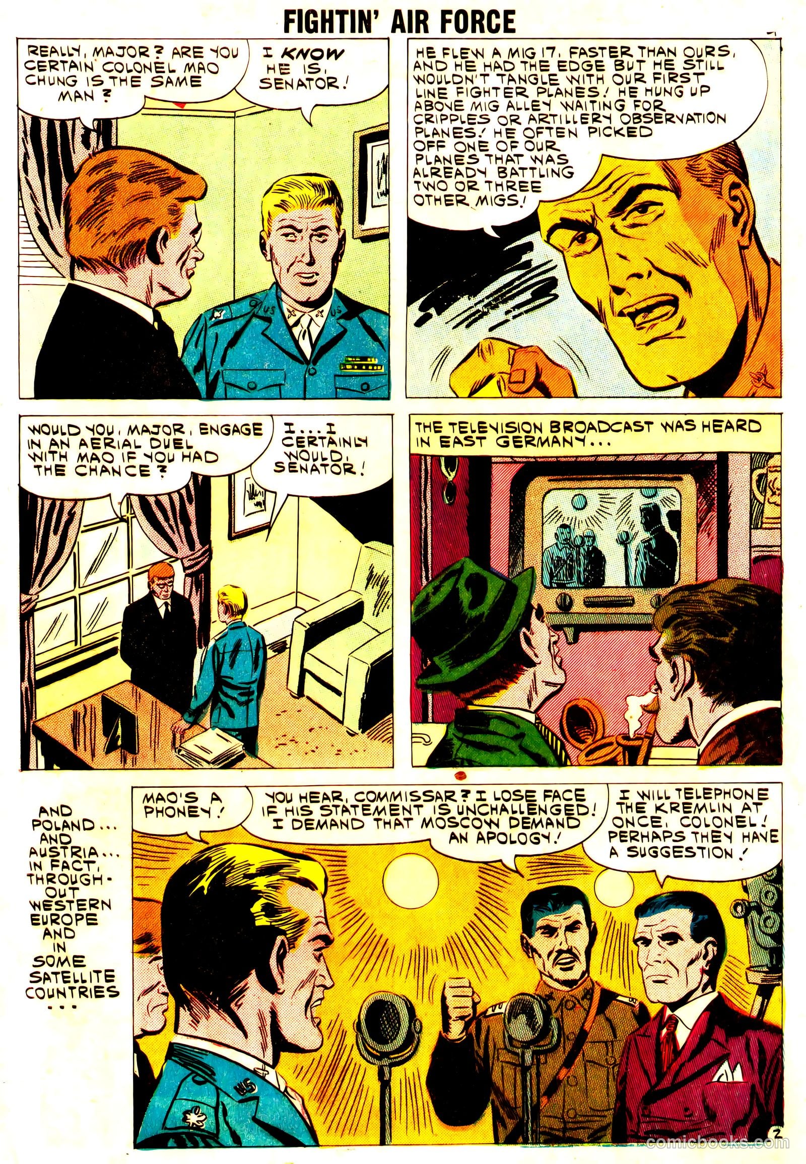 Fightin' Air Force #32 — page 4 of 36