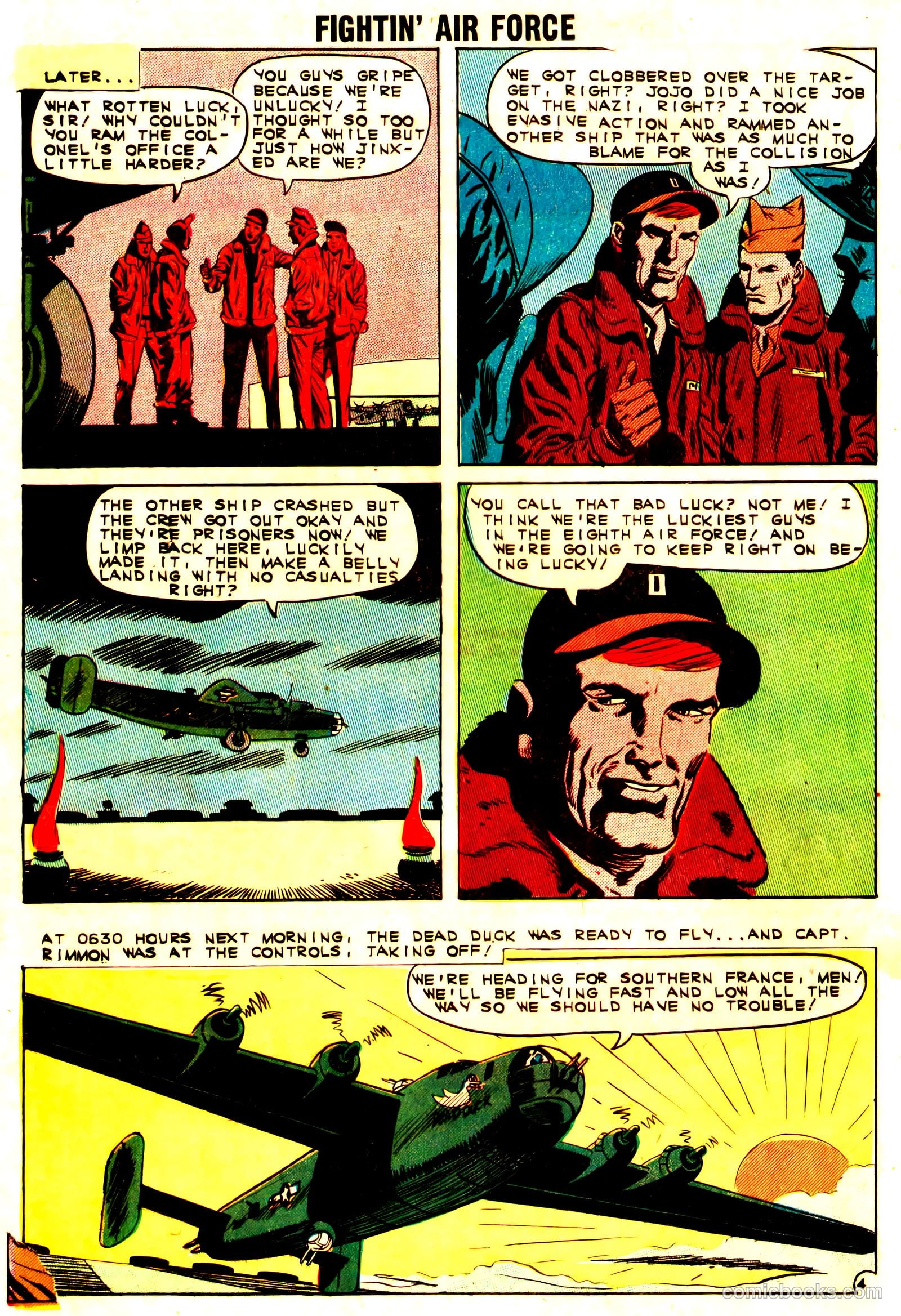 Fightin' Air Force #32 — page 16 of 36